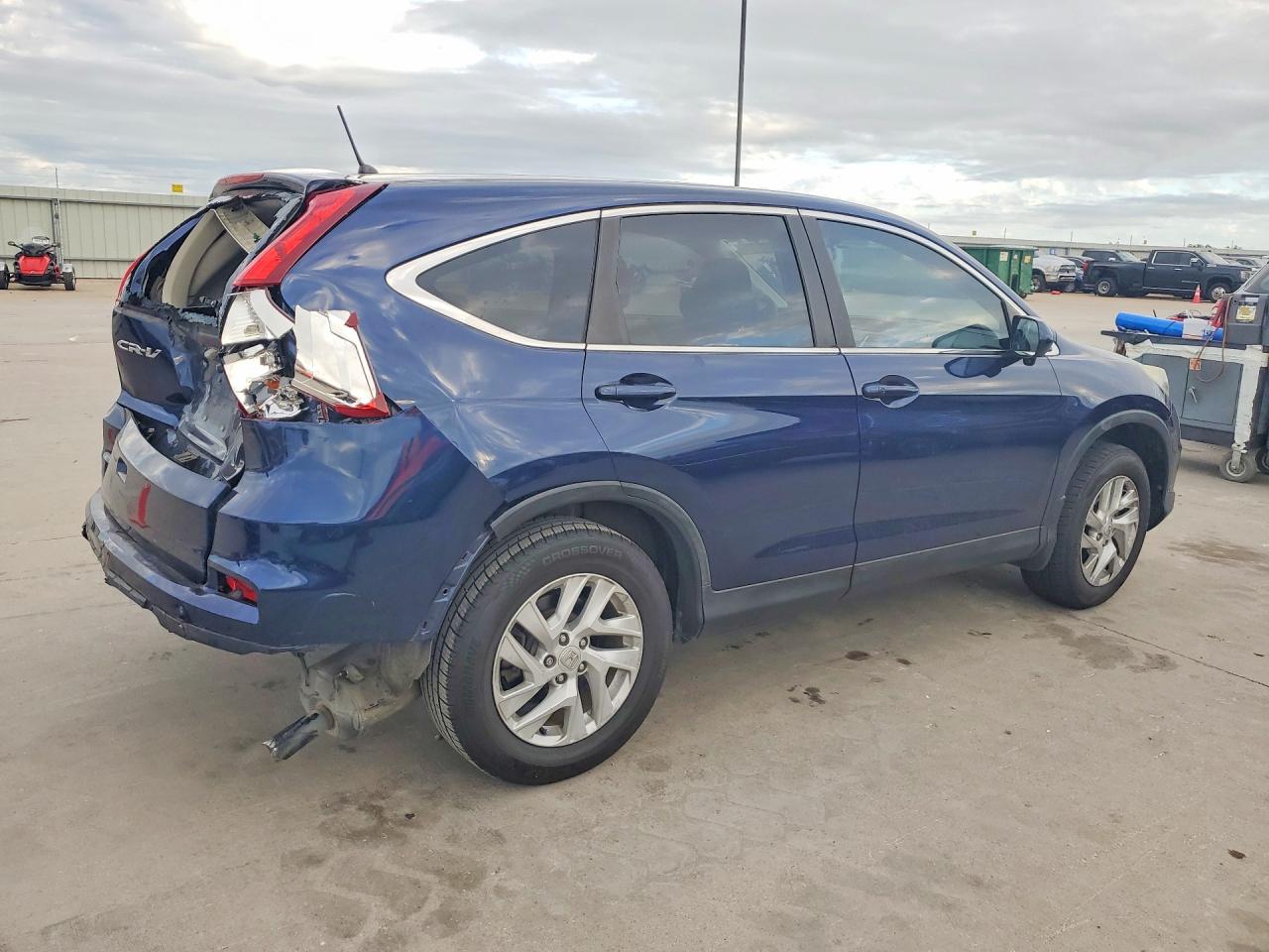 2015 Honda Cr-v Blue vin: 3CZRM3H57FG704059