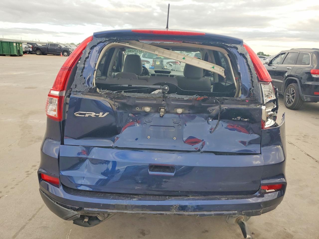 2015 Honda Cr-v Blue vin: 3CZRM3H57FG704059