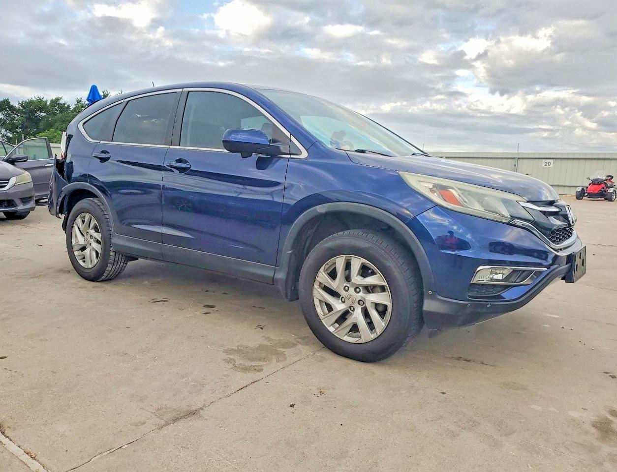 2015 Honda Cr-v Blue vin: 3CZRM3H57FG704059