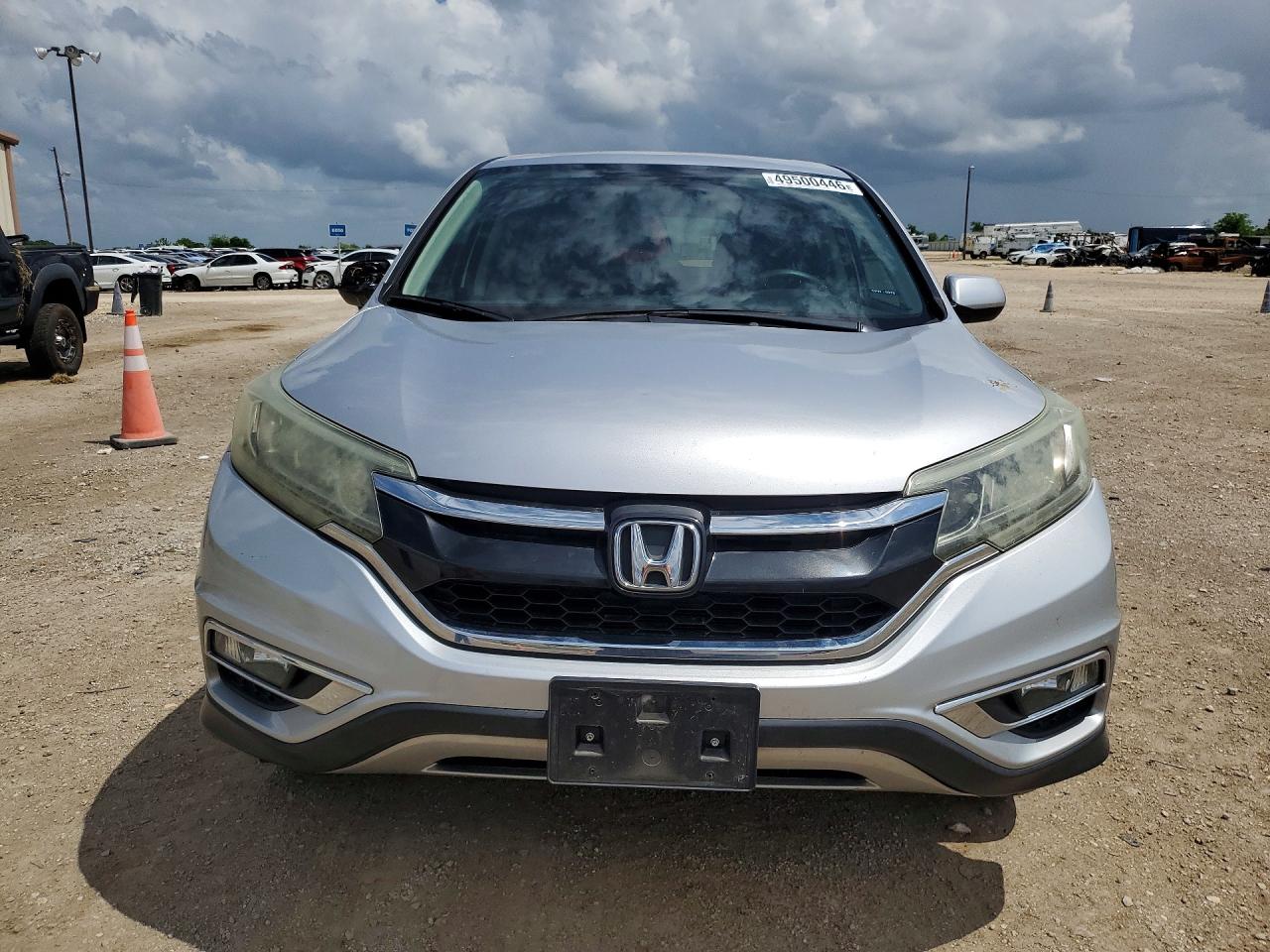 2015 Honda Crv Awd Silver vin: 3CZRM3H57FG707091
