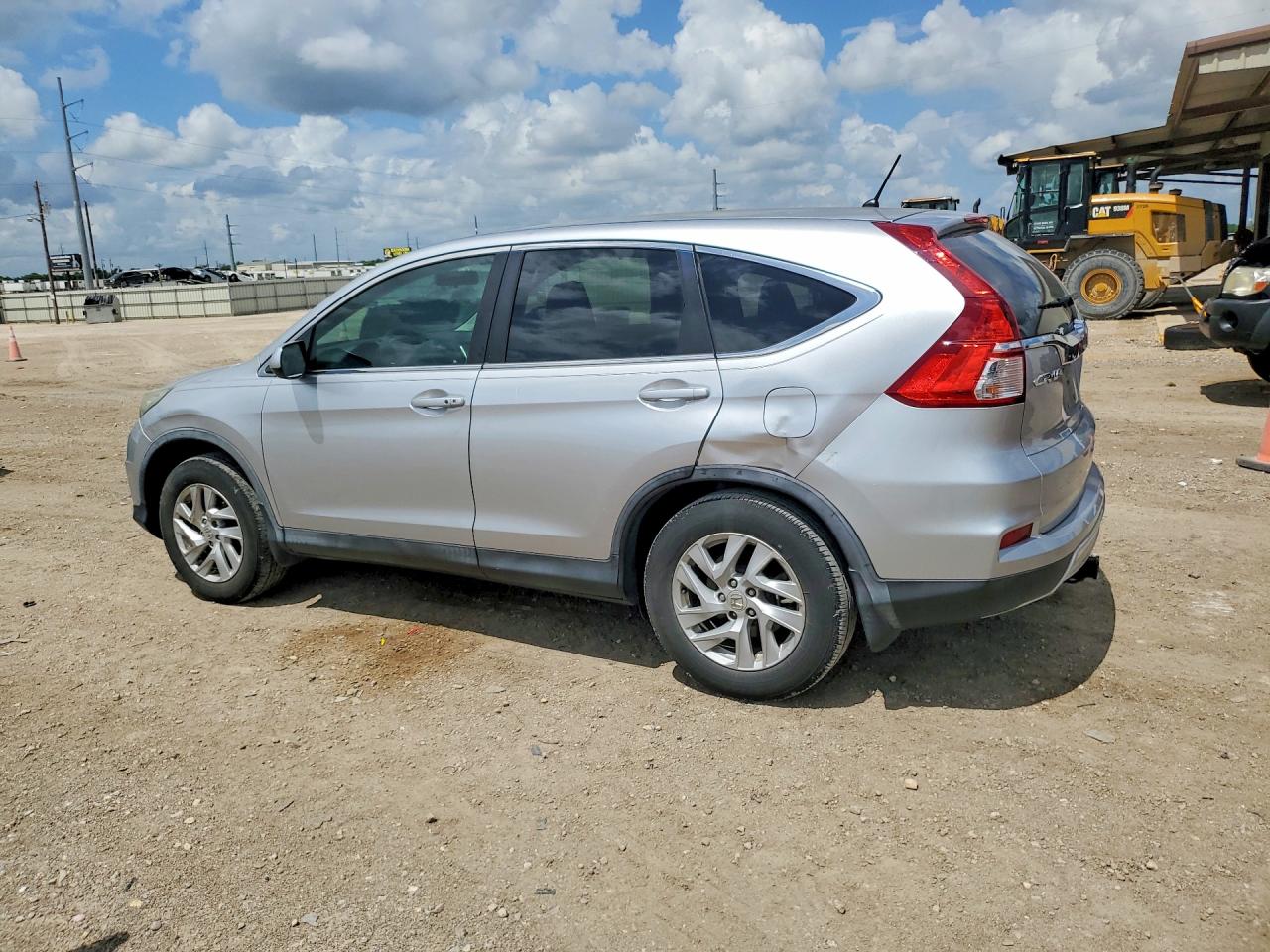 2015 Honda Crv Awd Silver vin: 3CZRM3H57FG707091