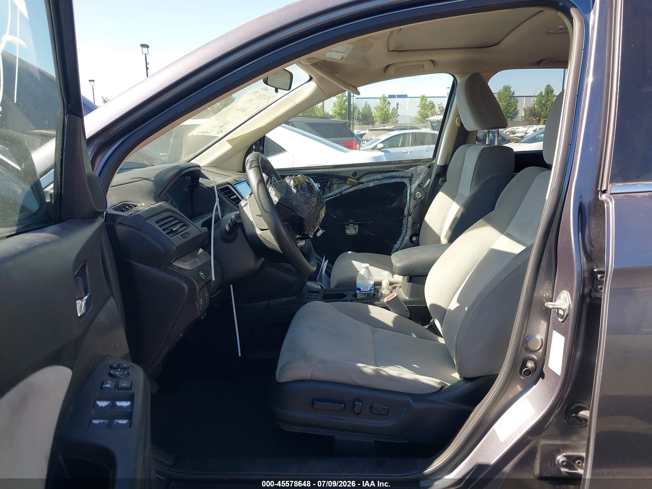2015 Honda Cr-v Ex Gray vin: 3CZRM3H57FG708368