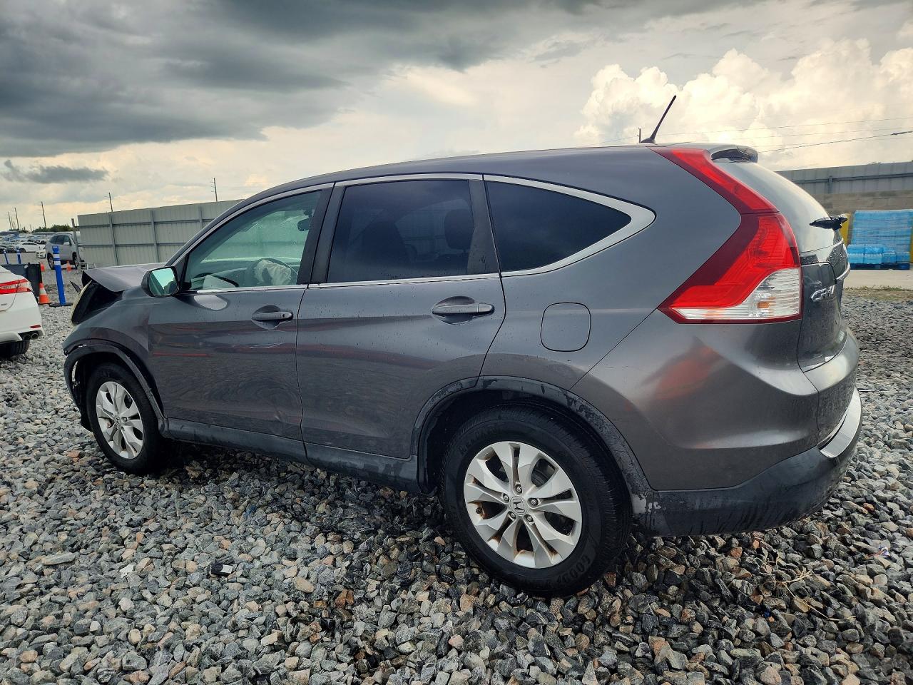2012 Honda Cr-v Ex Silver vin: 3CZRM3H58CG701991