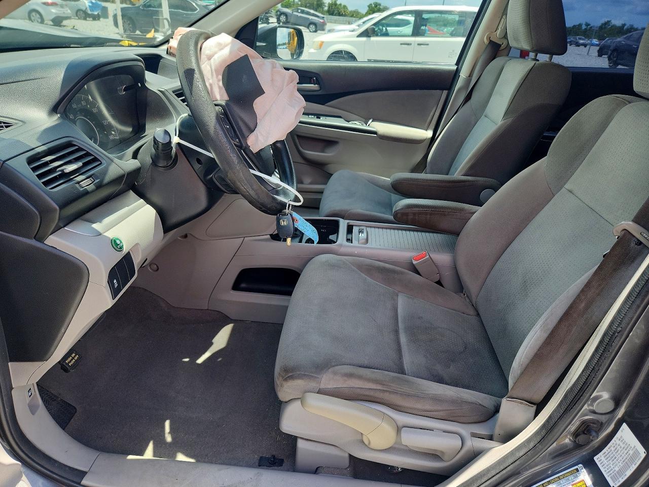2012 Honda Cr-v Ex Silver vin: 3CZRM3H58CG701991