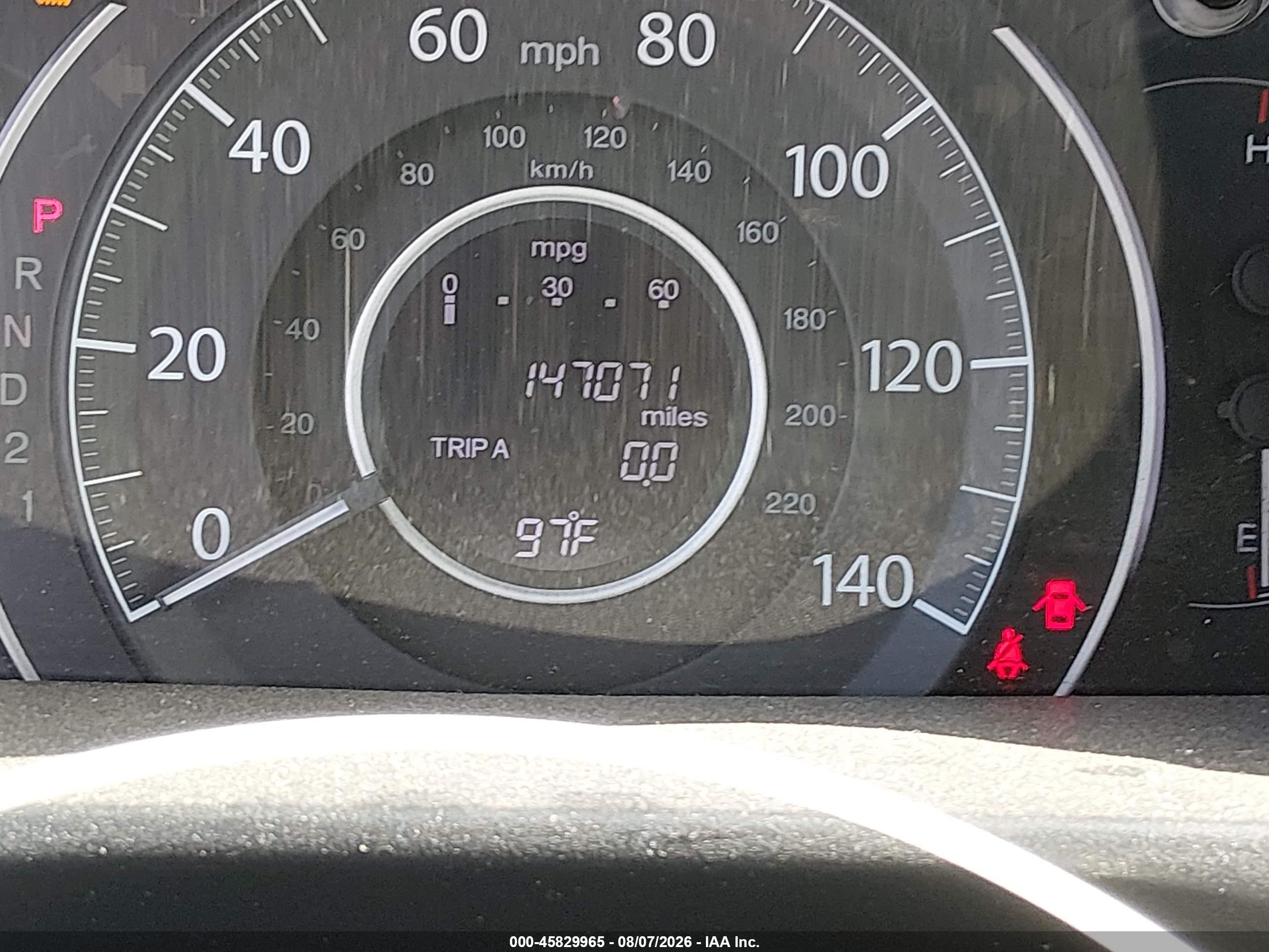 2012 Honda Cr-v Ex Blue vin: 3CZRM3H58CG704924