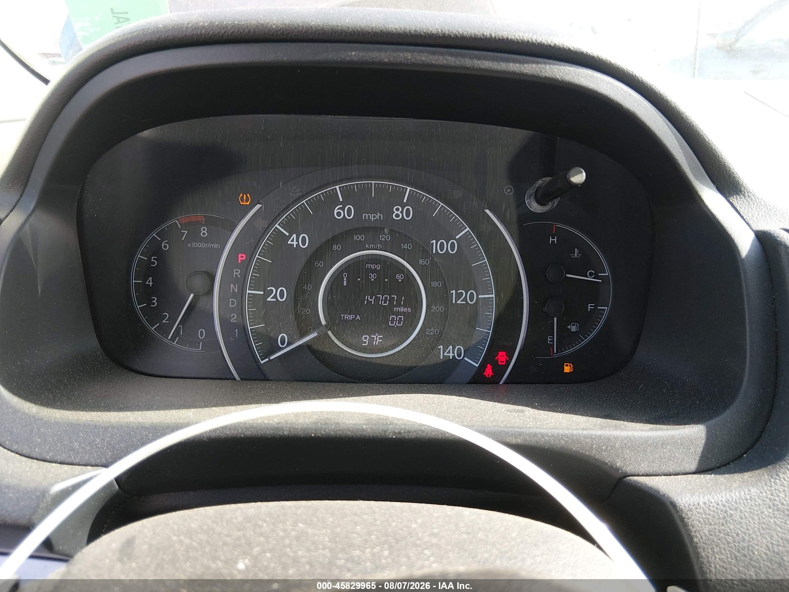 2012 Honda Cr-v Ex Blue vin: 3CZRM3H58CG704924