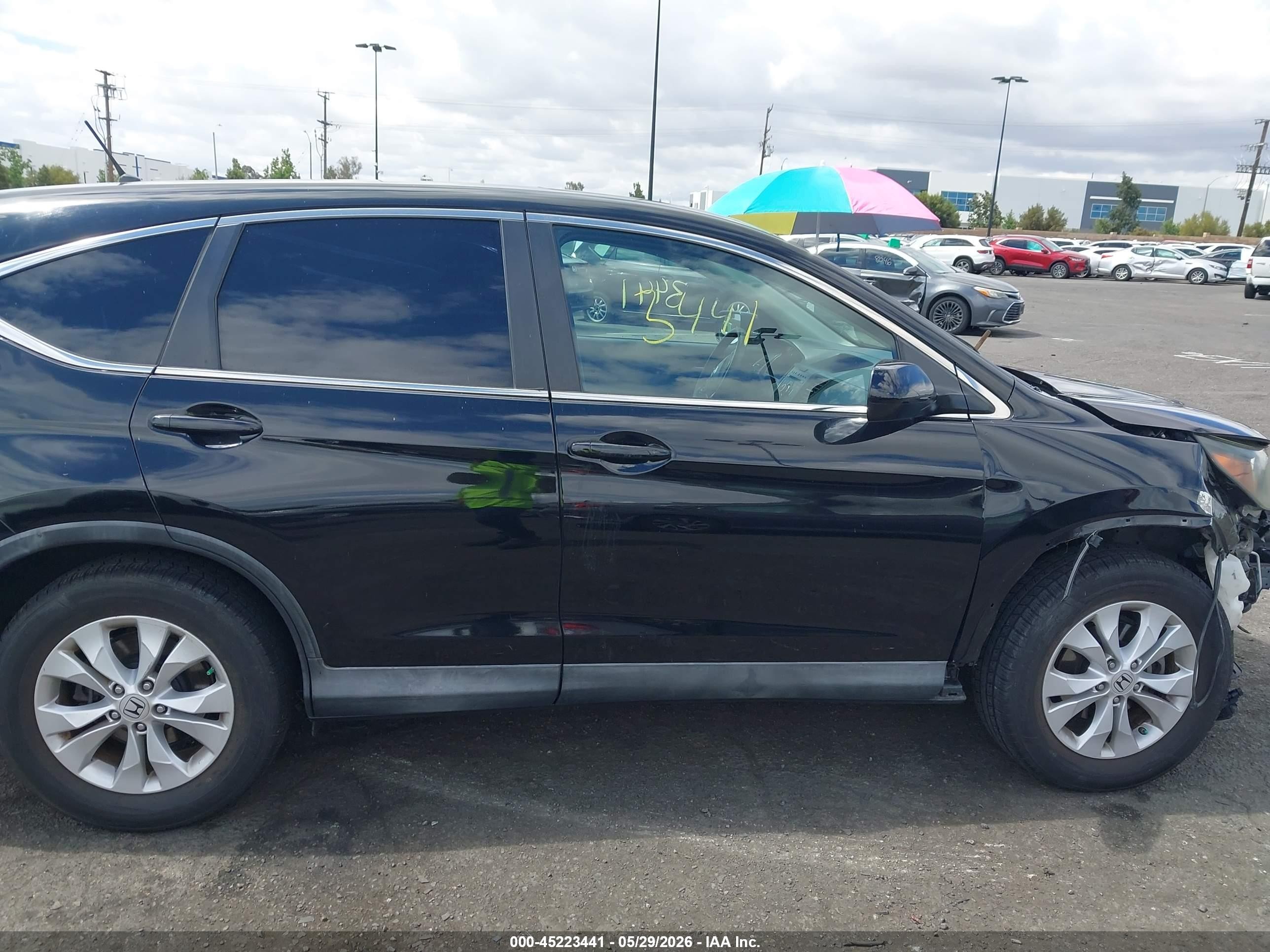 2013 Honda Cr-v Ex Gray vin: 3CZRM3H58DG707128