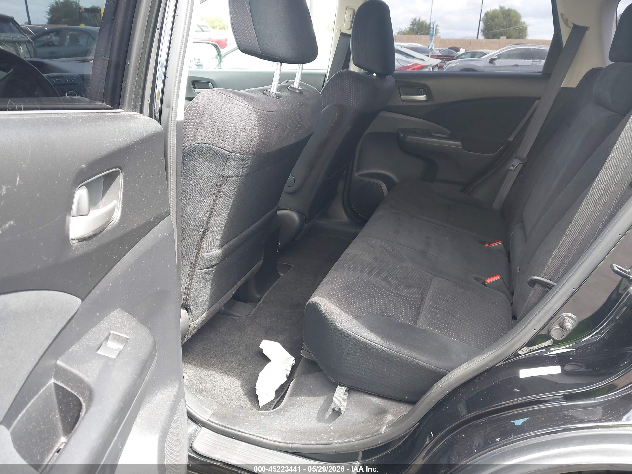 2013 Honda Cr-v Ex Gray vin: 3CZRM3H58DG707128