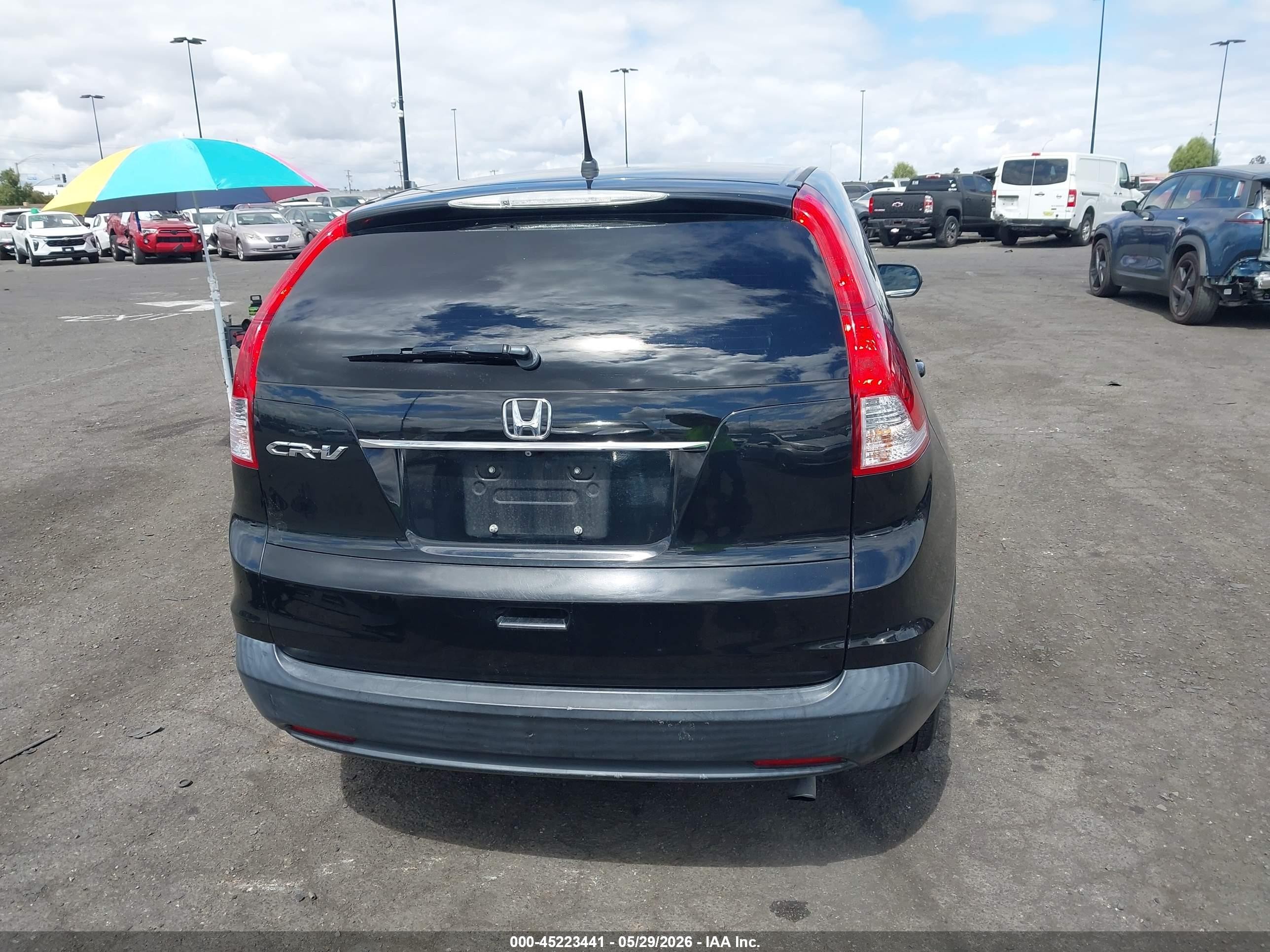 2013 Honda Cr-v Ex Gray vin: 3CZRM3H58DG707128