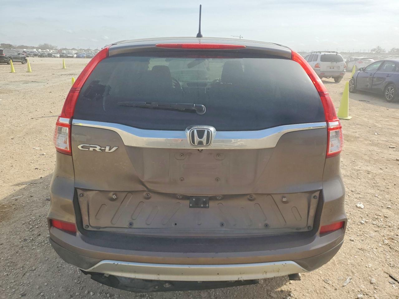 2015 Honda Cr-v Ex Gray vin: 3CZRM3H58FG700604