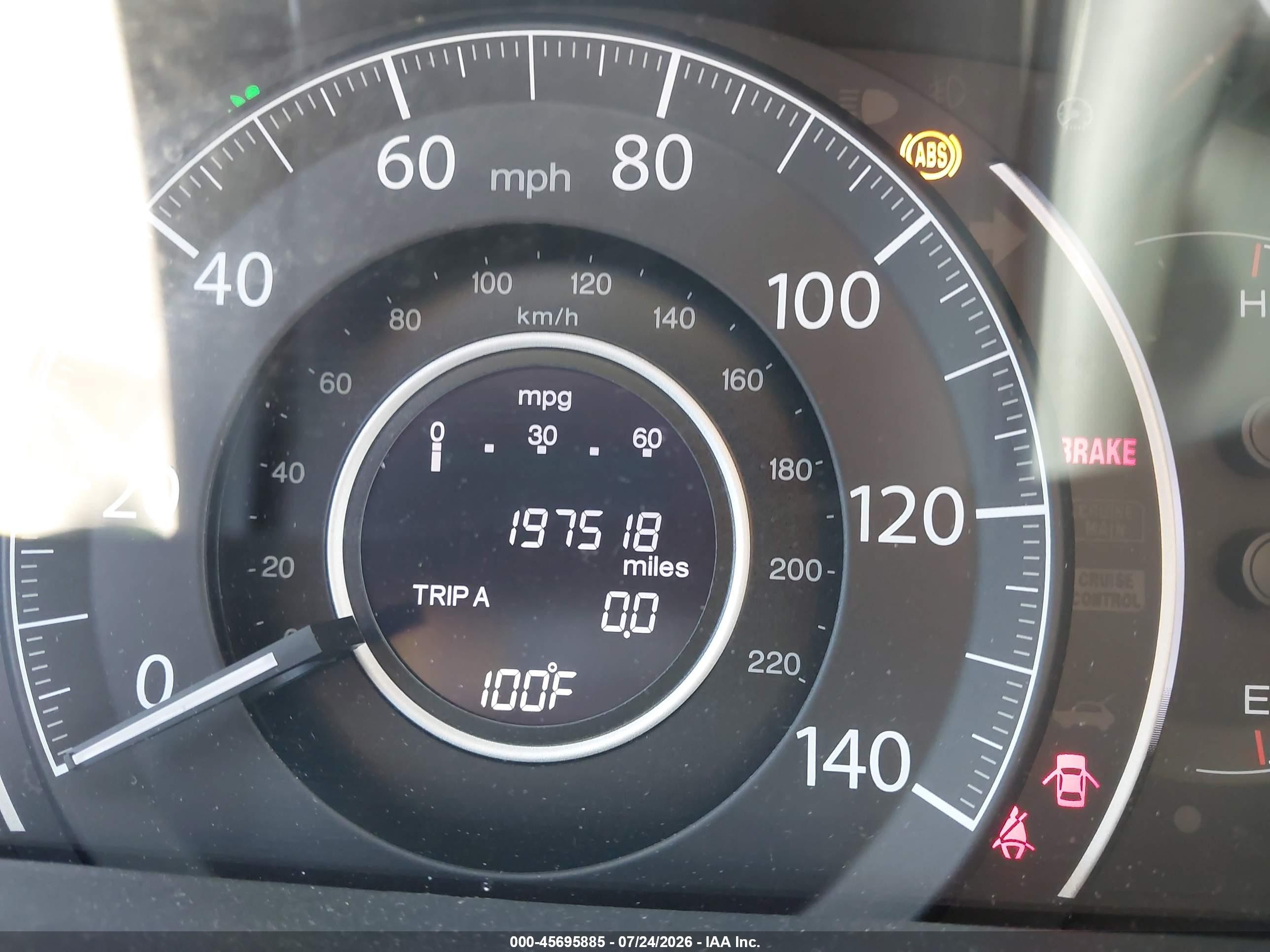 2015 Honda Cr-v Ex Blue vin: 3CZRM3H58FG704006