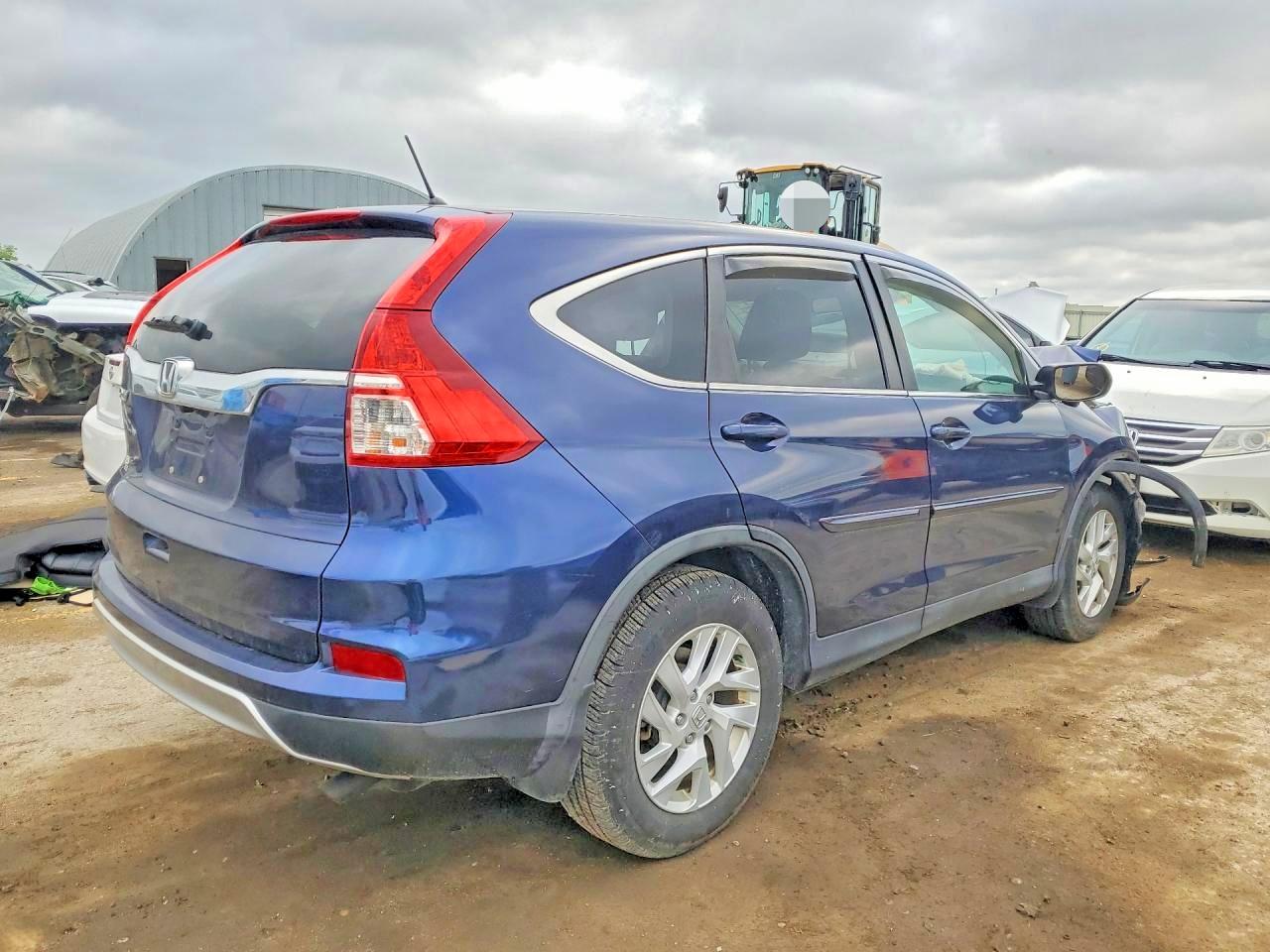 2015 Honda Cr-v Ex Blue vin: 3CZRM3H58FG708816