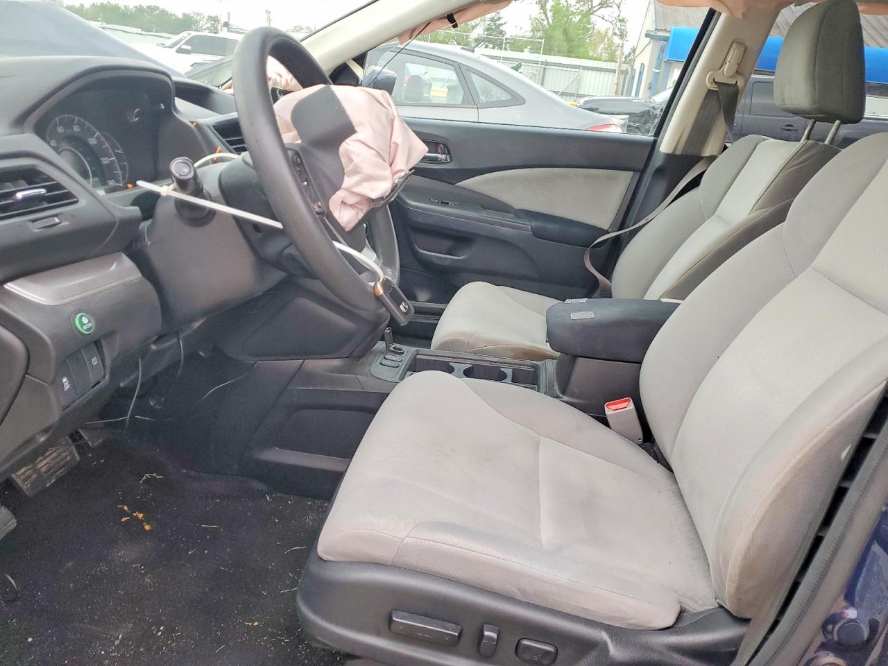 2015 Honda Cr-v Ex Blue vin: 3CZRM3H58FG708816