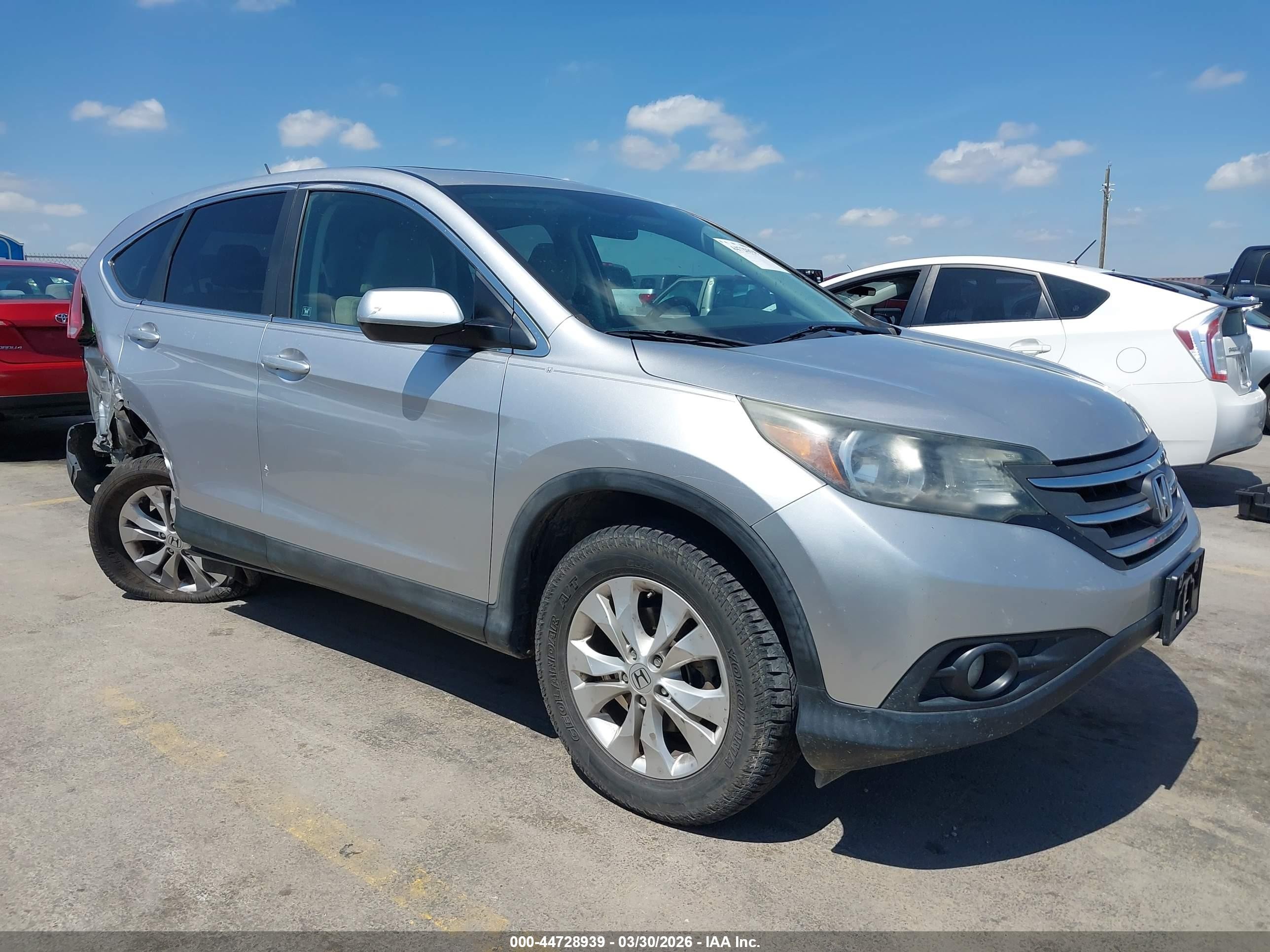 2012 Honda Cr-v Ex Серебряный vin: 3CZRM3H59CG700431