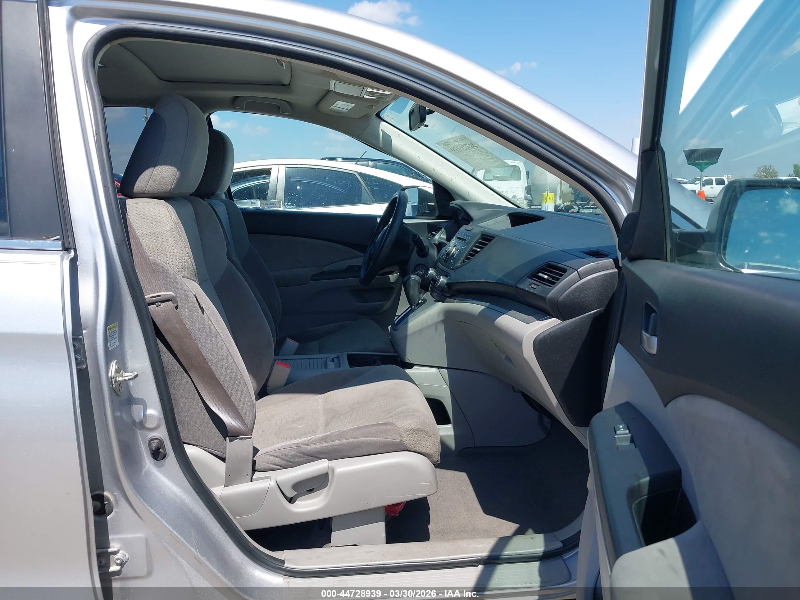 2012 Honda Cr-v Ex Серебряный vin: 3CZRM3H59CG700431