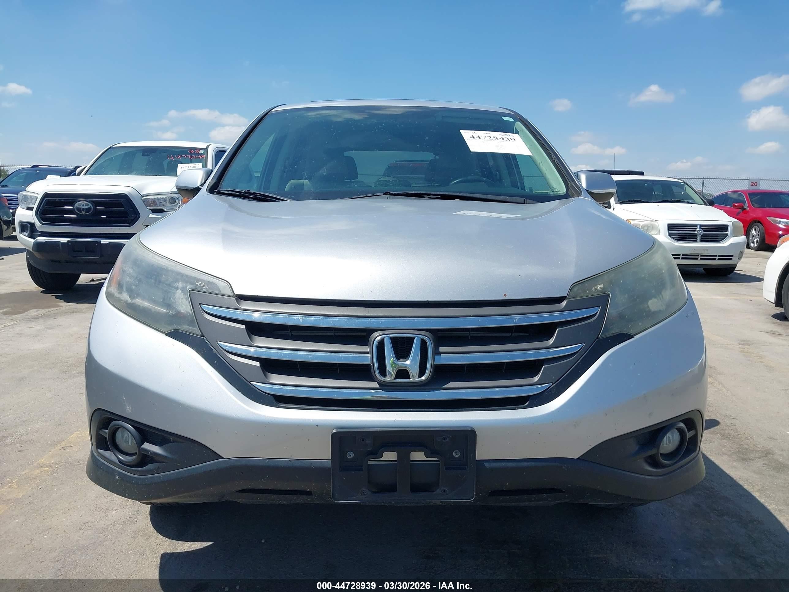 2012 Honda Cr-v Ex Серебряный vin: 3CZRM3H59CG700431
