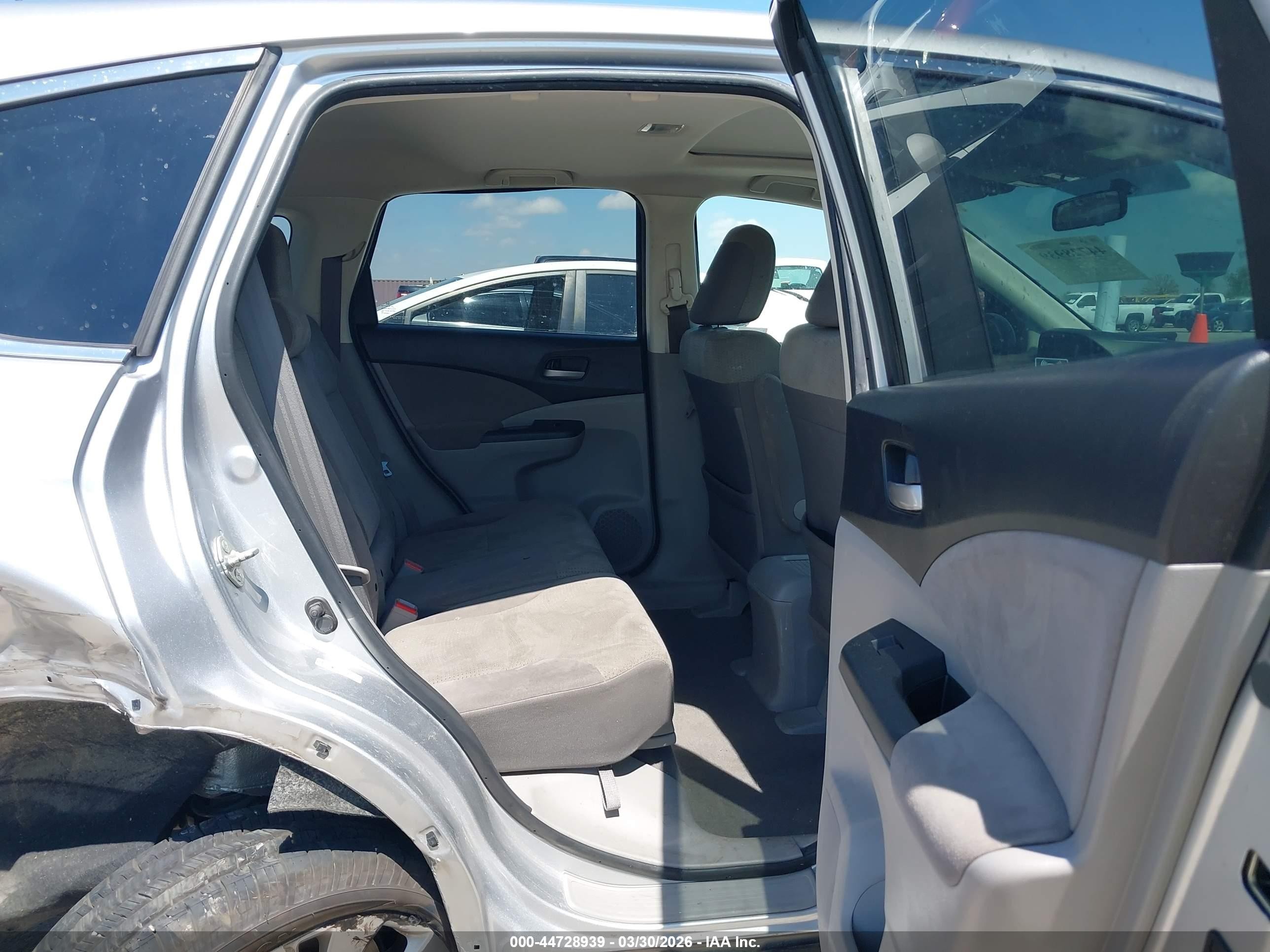 2012 Honda Cr-v Ex Серебряный vin: 3CZRM3H59CG700431