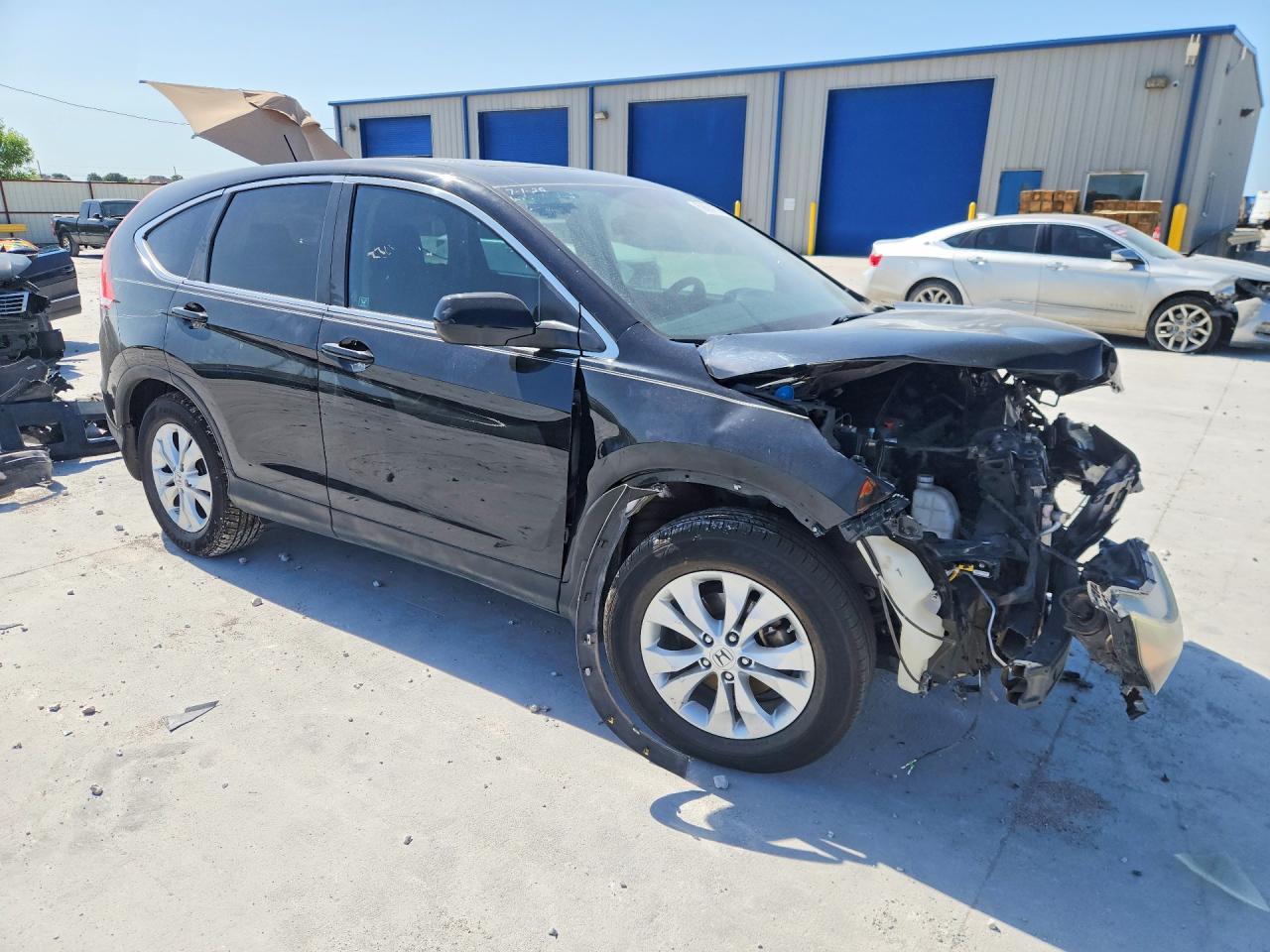 2012 Honda Cr-v Ex Black vin: 3CZRM3H59CG705368