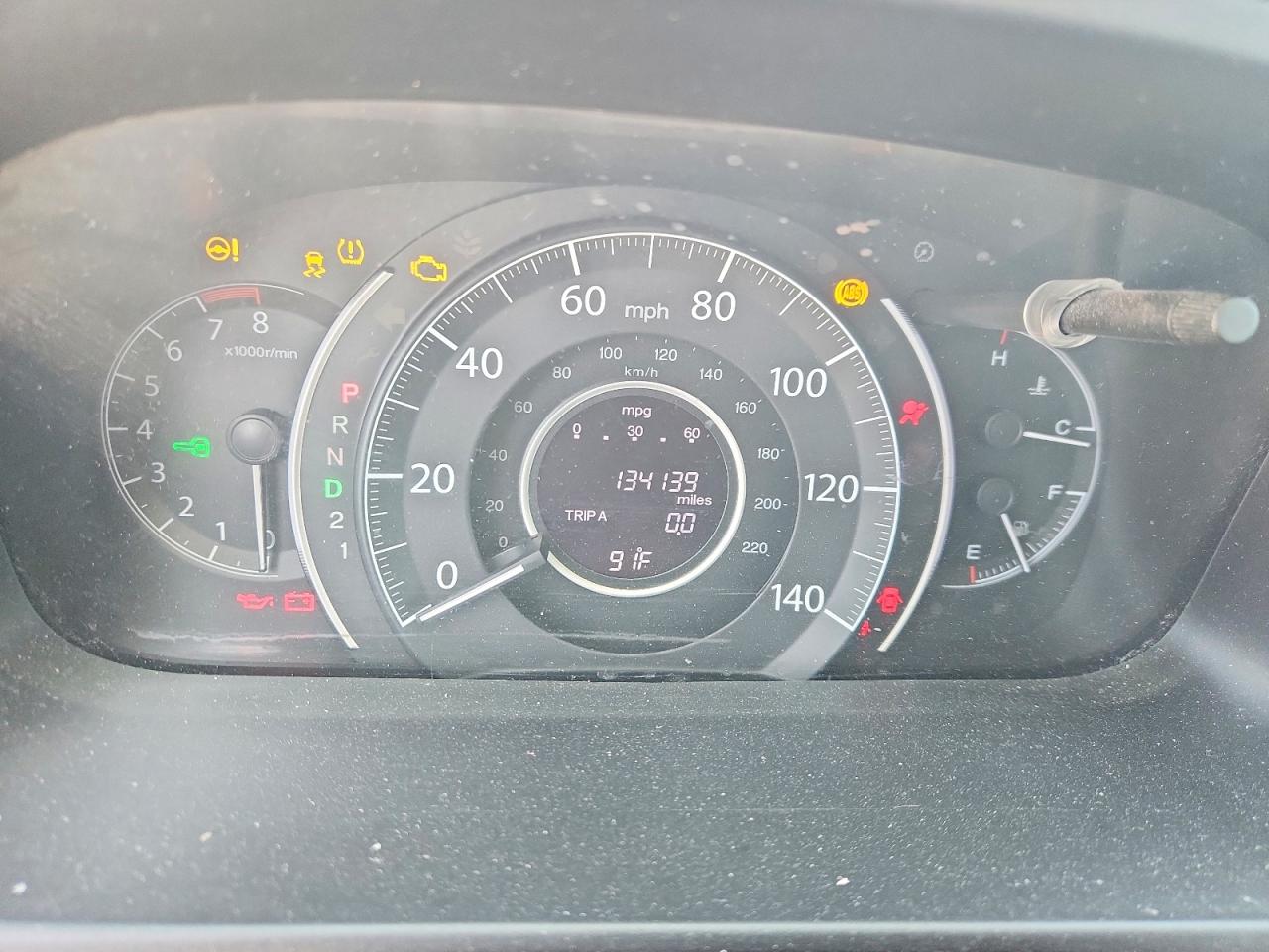 2012 Honda Cr-v Ex Black vin: 3CZRM3H59CG705368