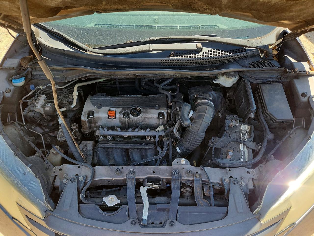 2013 Honda Cr-v Ex Gray vin: 3CZRM3H59DG703606