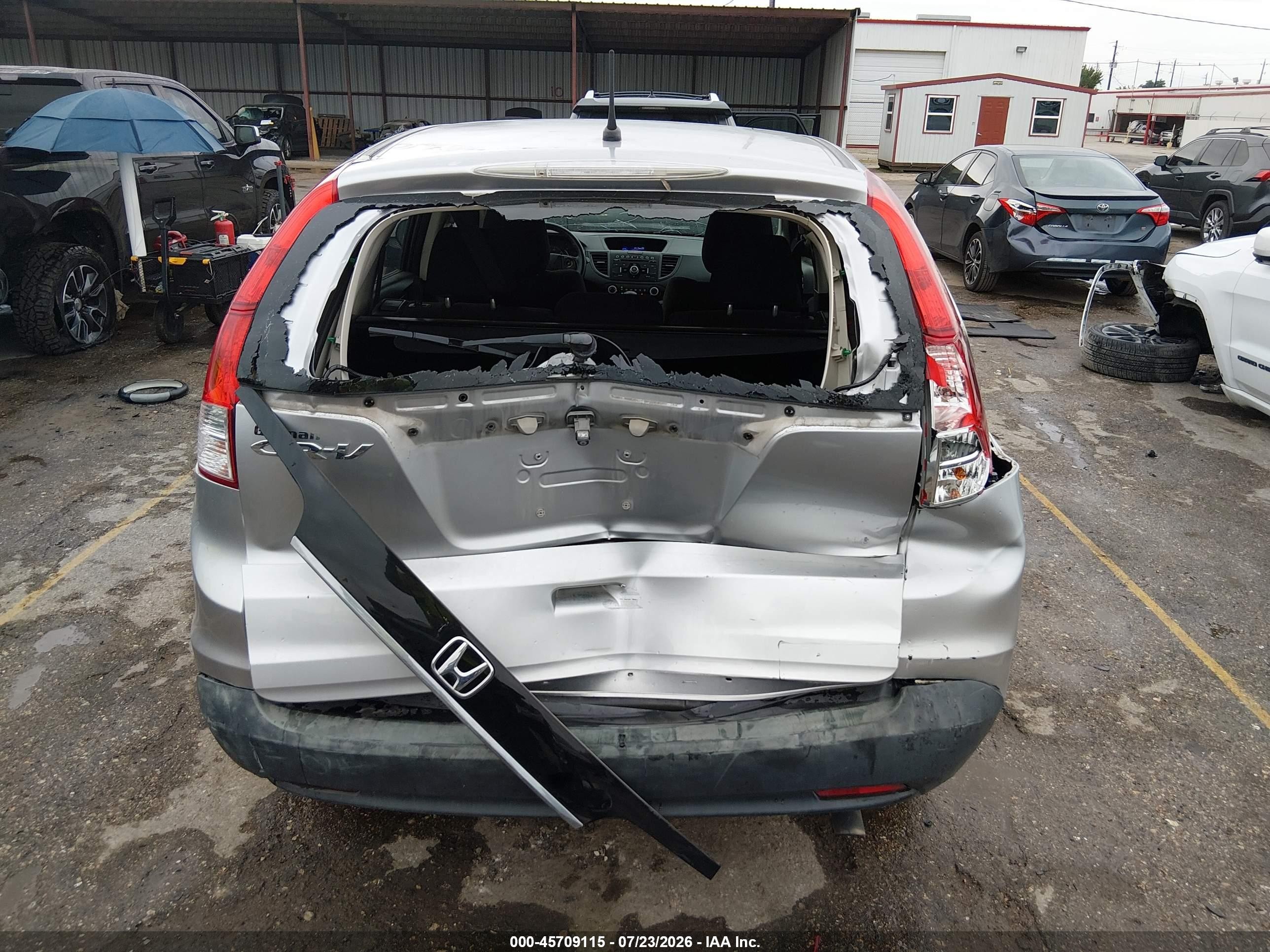 2013 Honda Cr-v Ex Silver vin: 3CZRM3H59DG705694