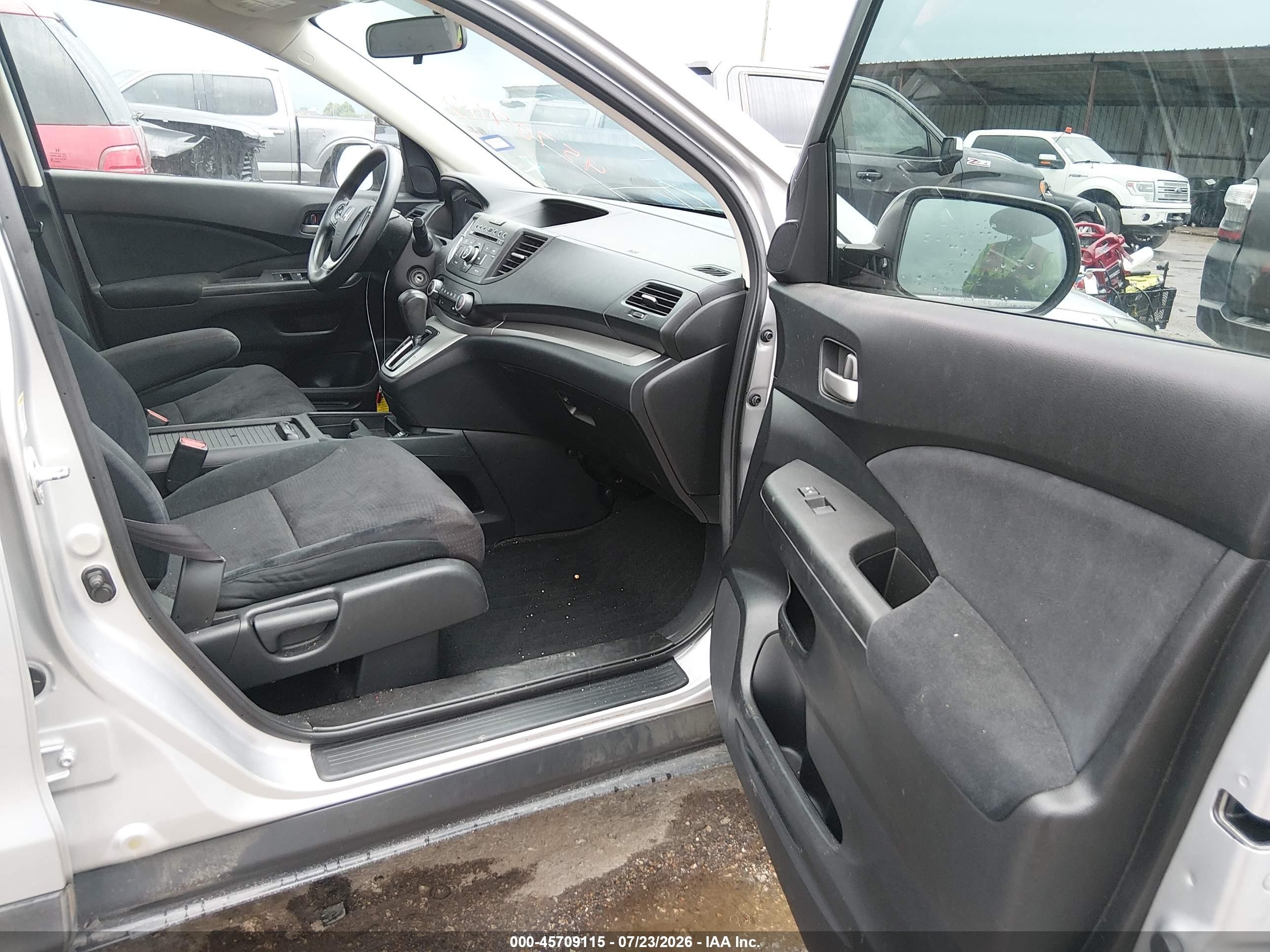 2013 Honda Cr-v Ex Silver vin: 3CZRM3H59DG705694