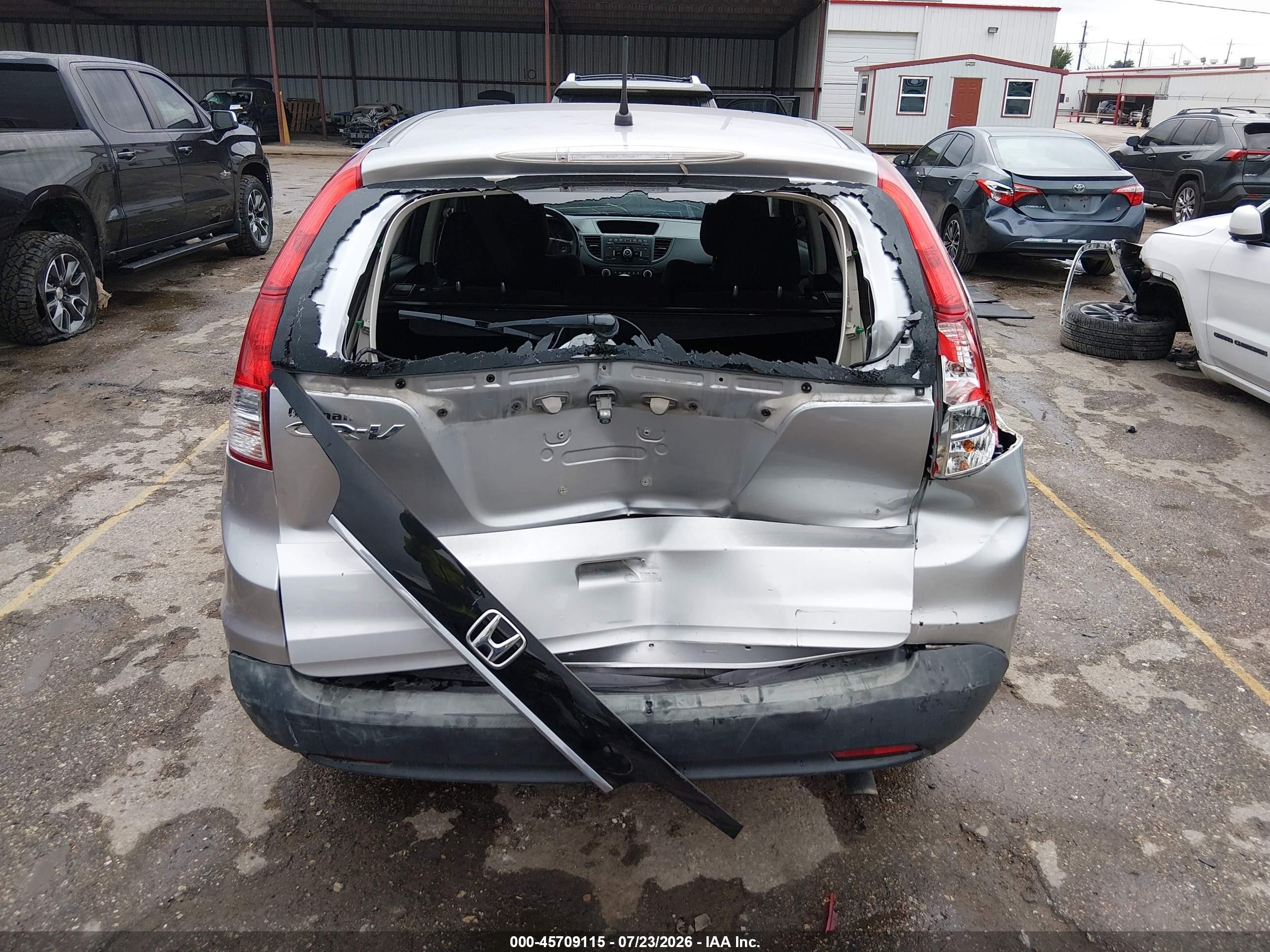 2013 Honda Cr-v Ex Silver vin: 3CZRM3H59DG705694