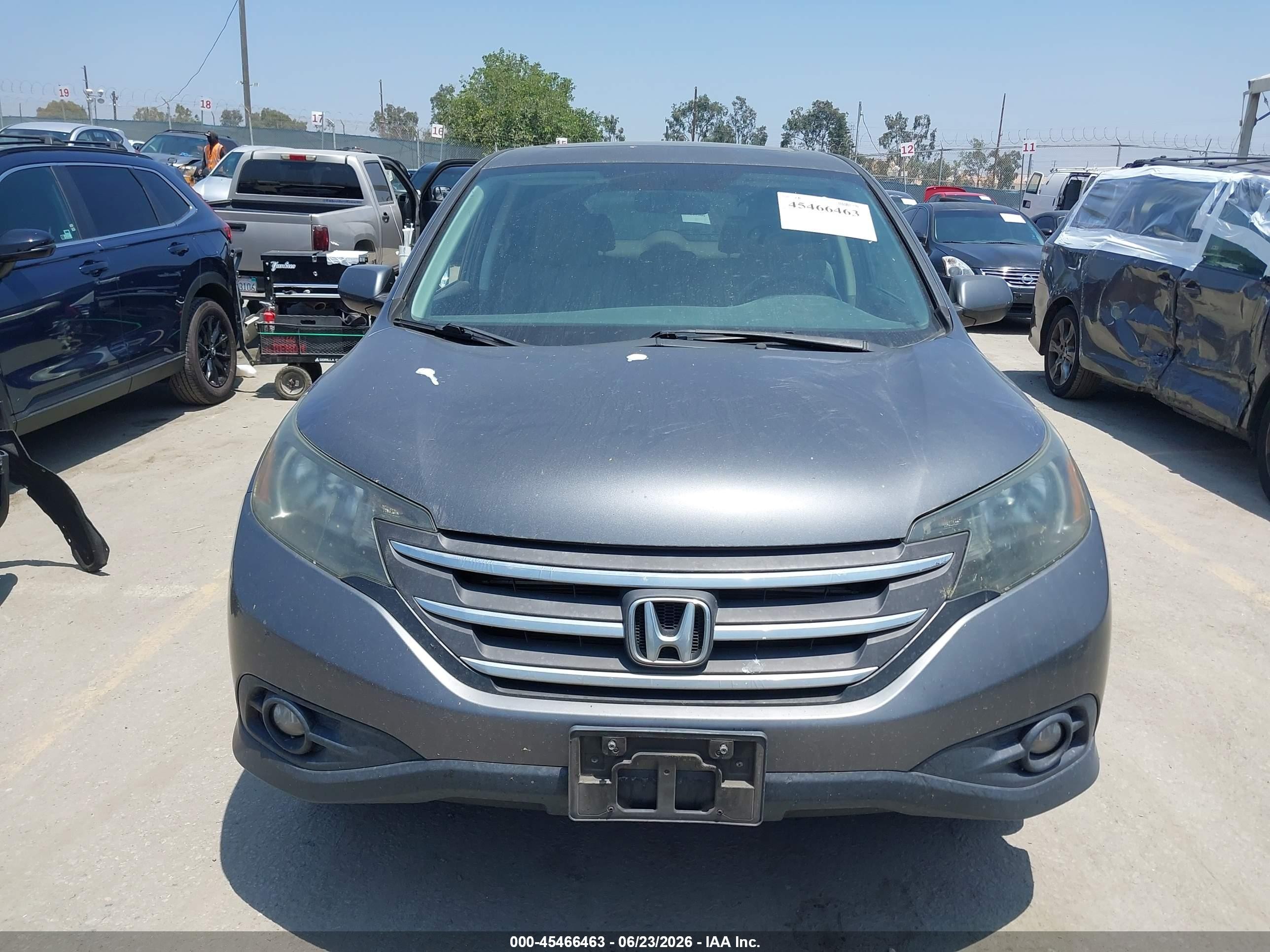 2014 Honda Cr-v Ex Серый vin: 3CZRM3H59EG700982