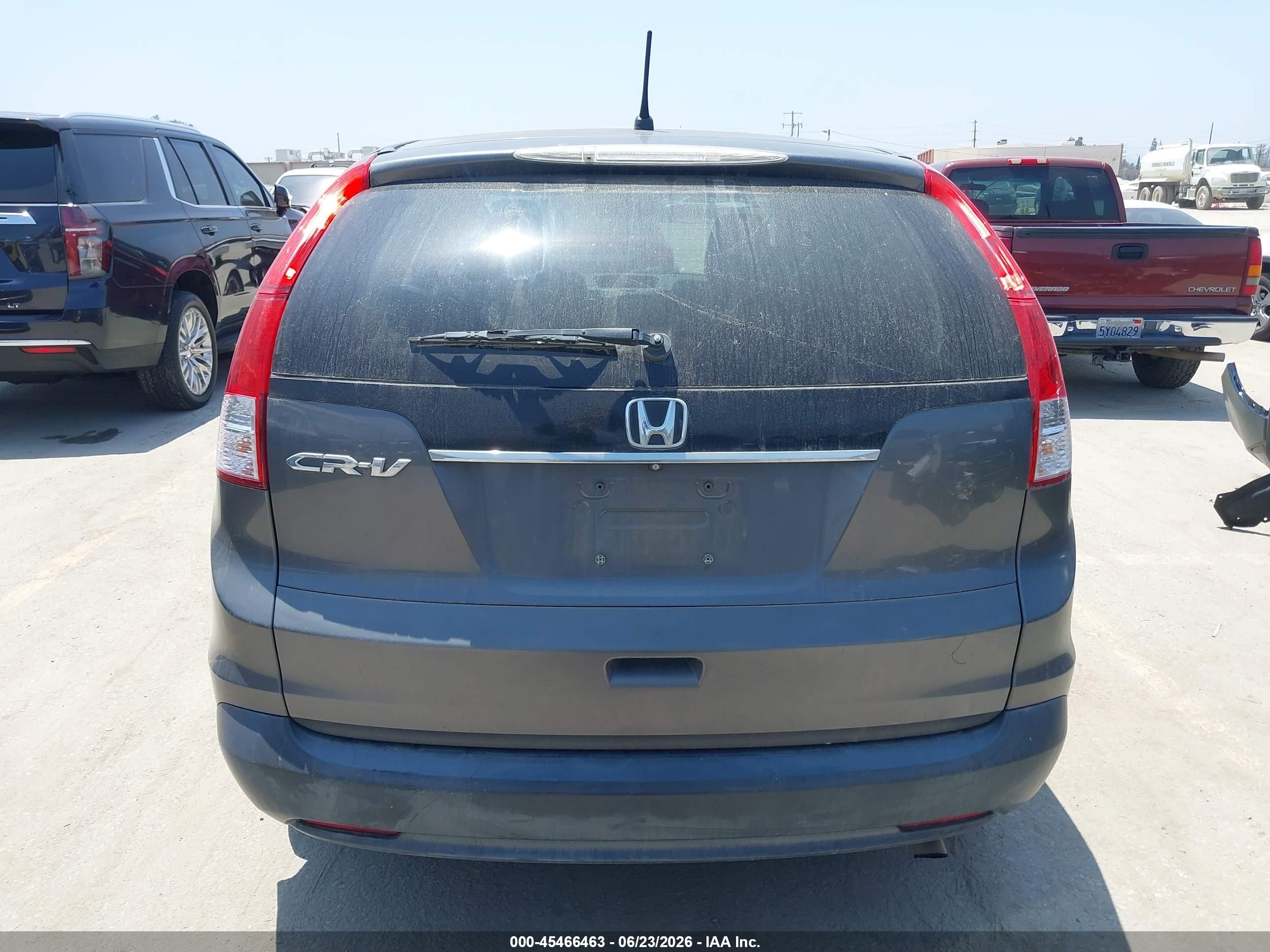 2014 Honda Cr-v Ex Серый vin: 3CZRM3H59EG700982