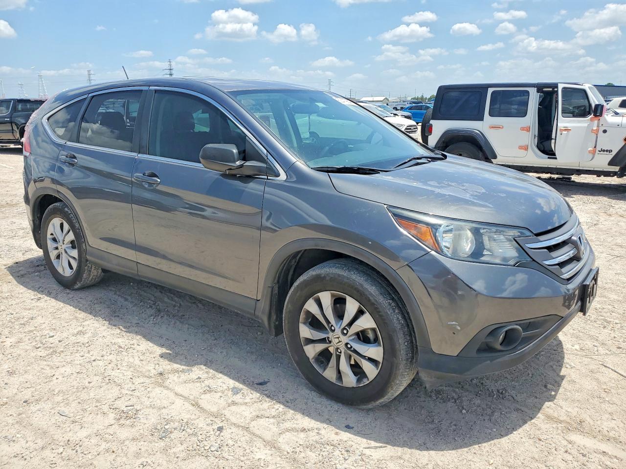 2014 Honda Cr-v Ex Gray vin: 3CZRM3H59EG702828
