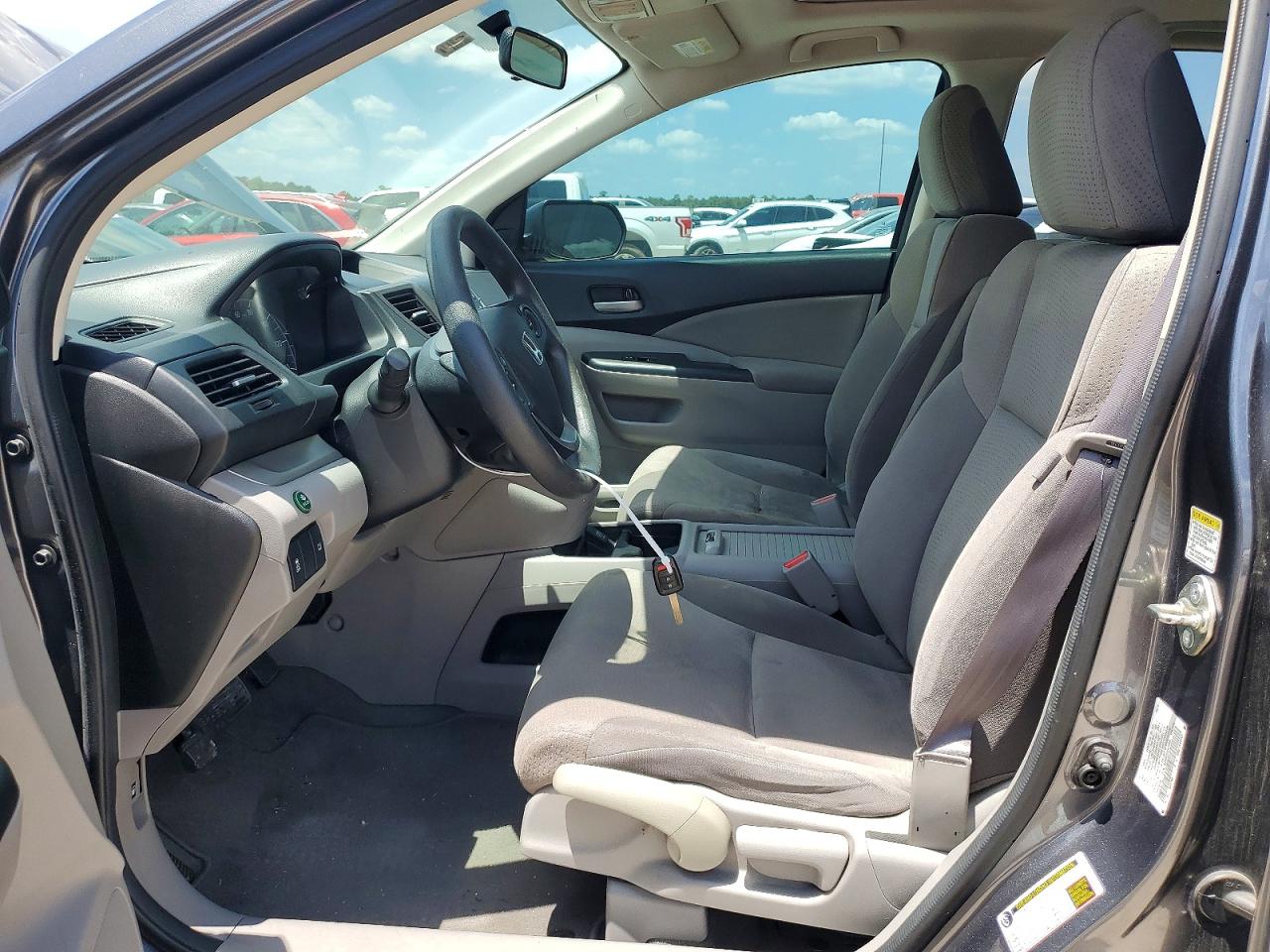 2014 Honda Cr-v Ex Gray vin: 3CZRM3H59EG702828