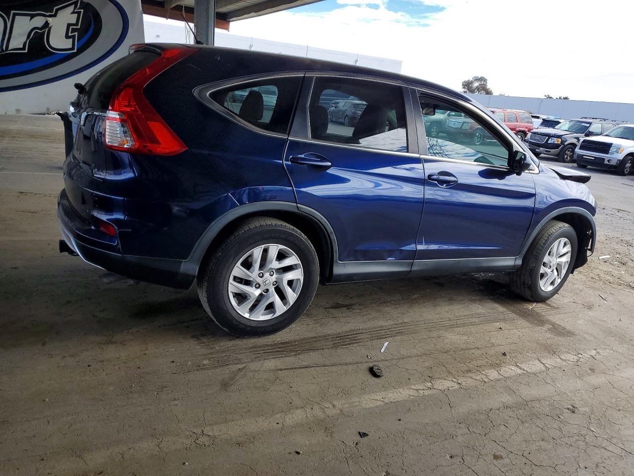 2015 Honda Cr-v Ex Синий vin: 3CZRM3H59FG710624
