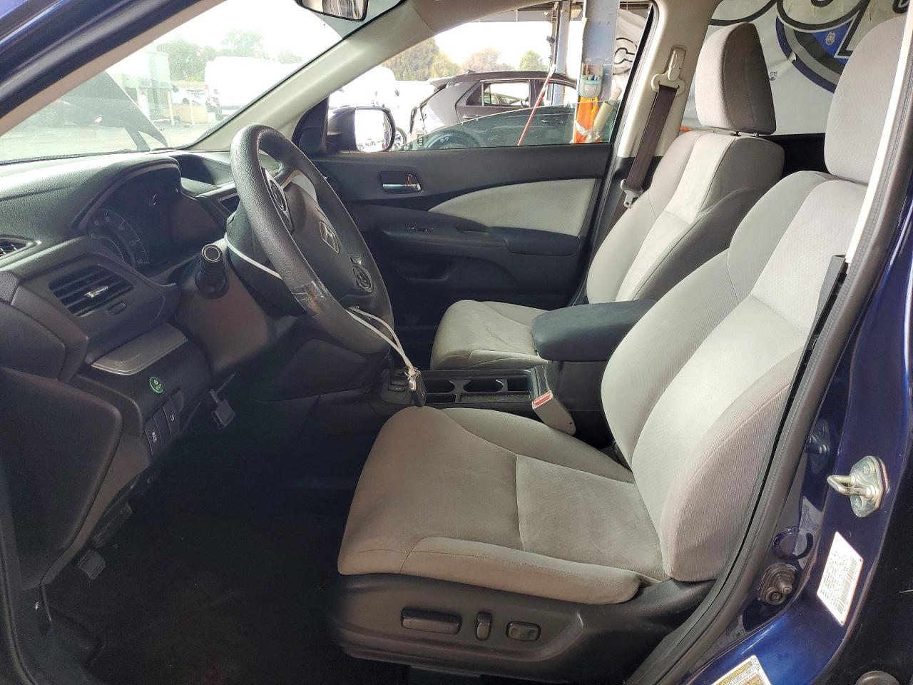 2015 Honda Cr-v Ex Синий vin: 3CZRM3H59FG710624