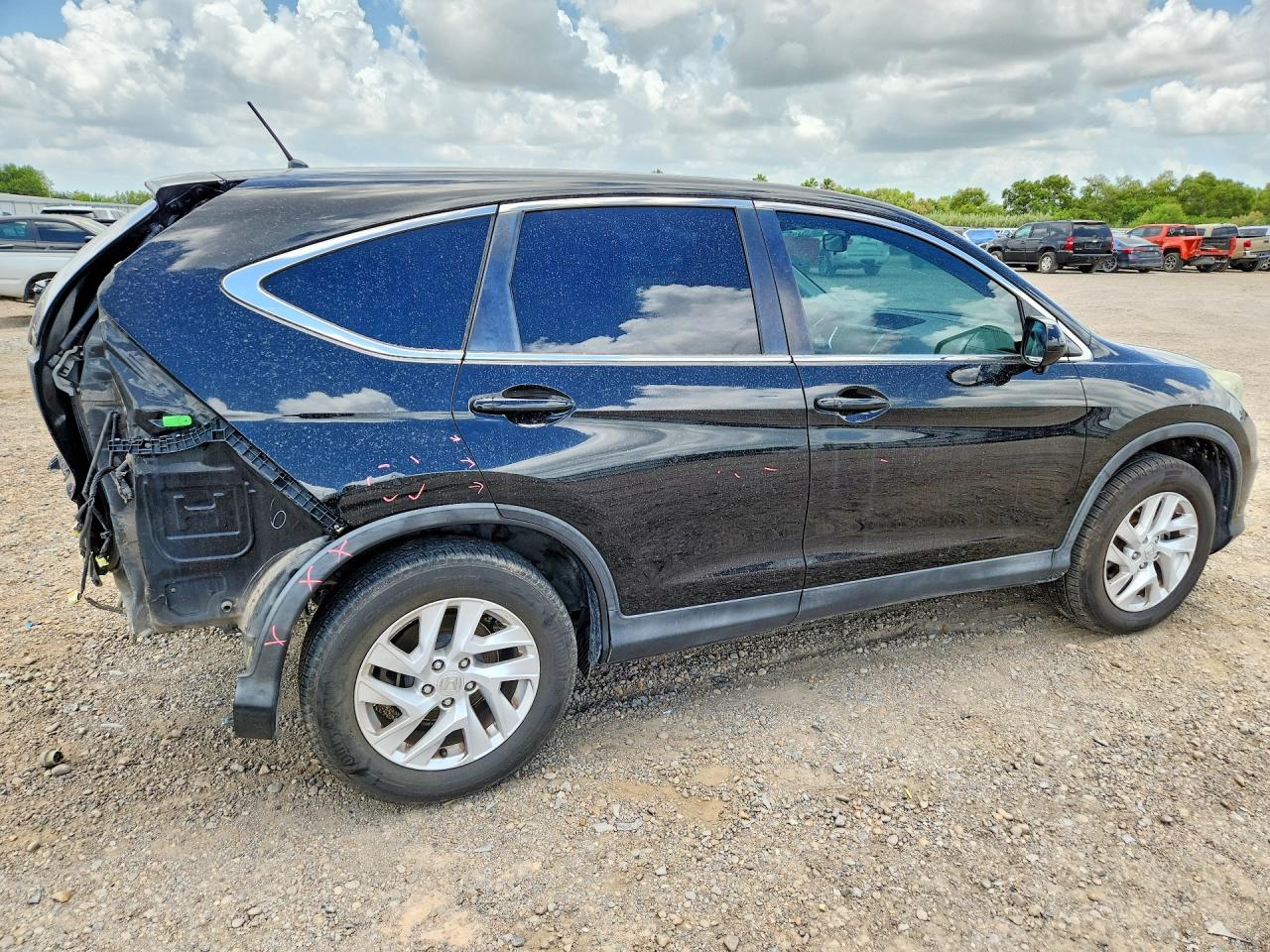 2015 Honda Cr-v Ex Black vin: 3CZRM3H59FG711921