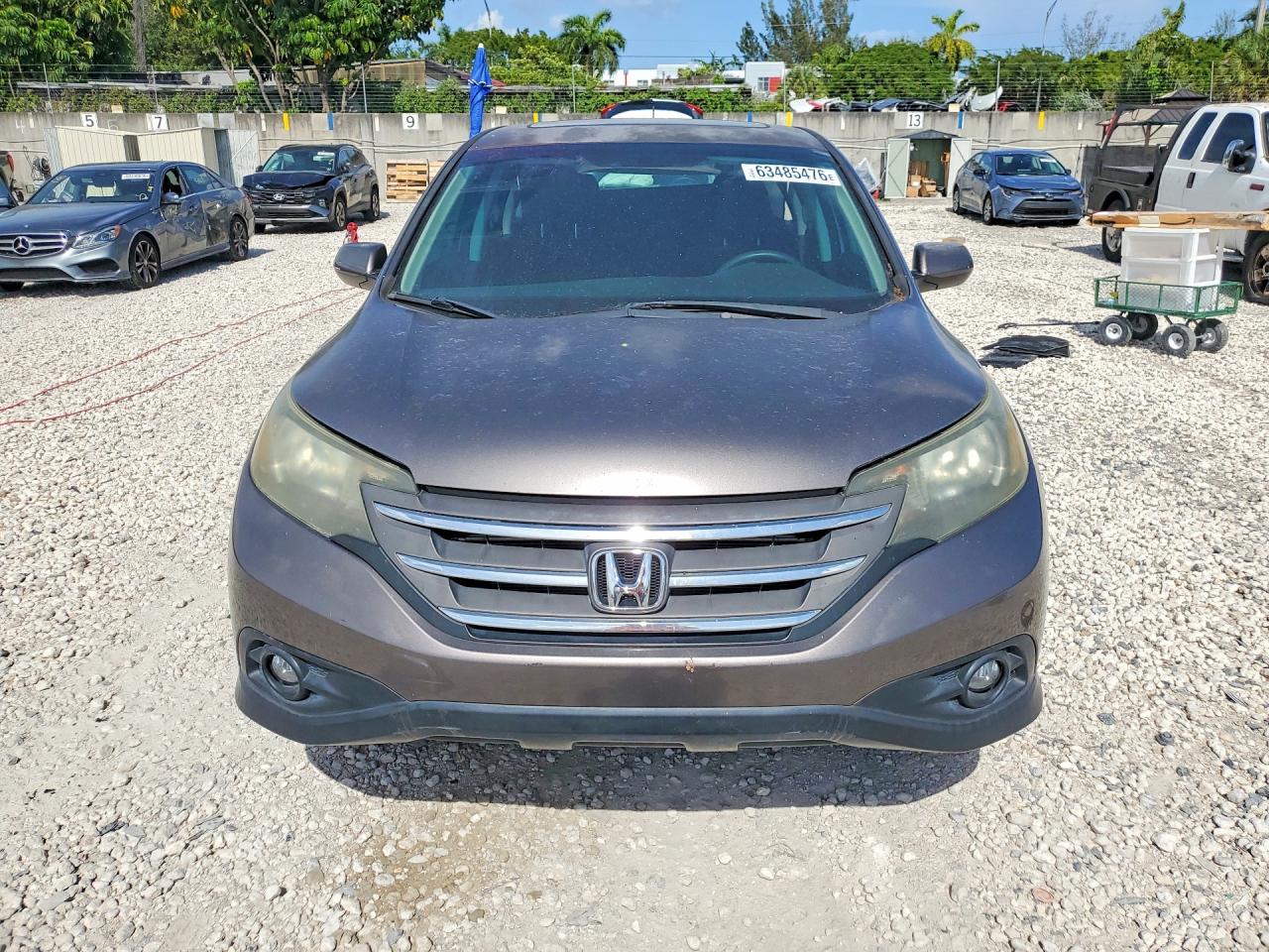 2012 Honda Cr-v Ex Gray vin: 3CZRM3H5XCG700891