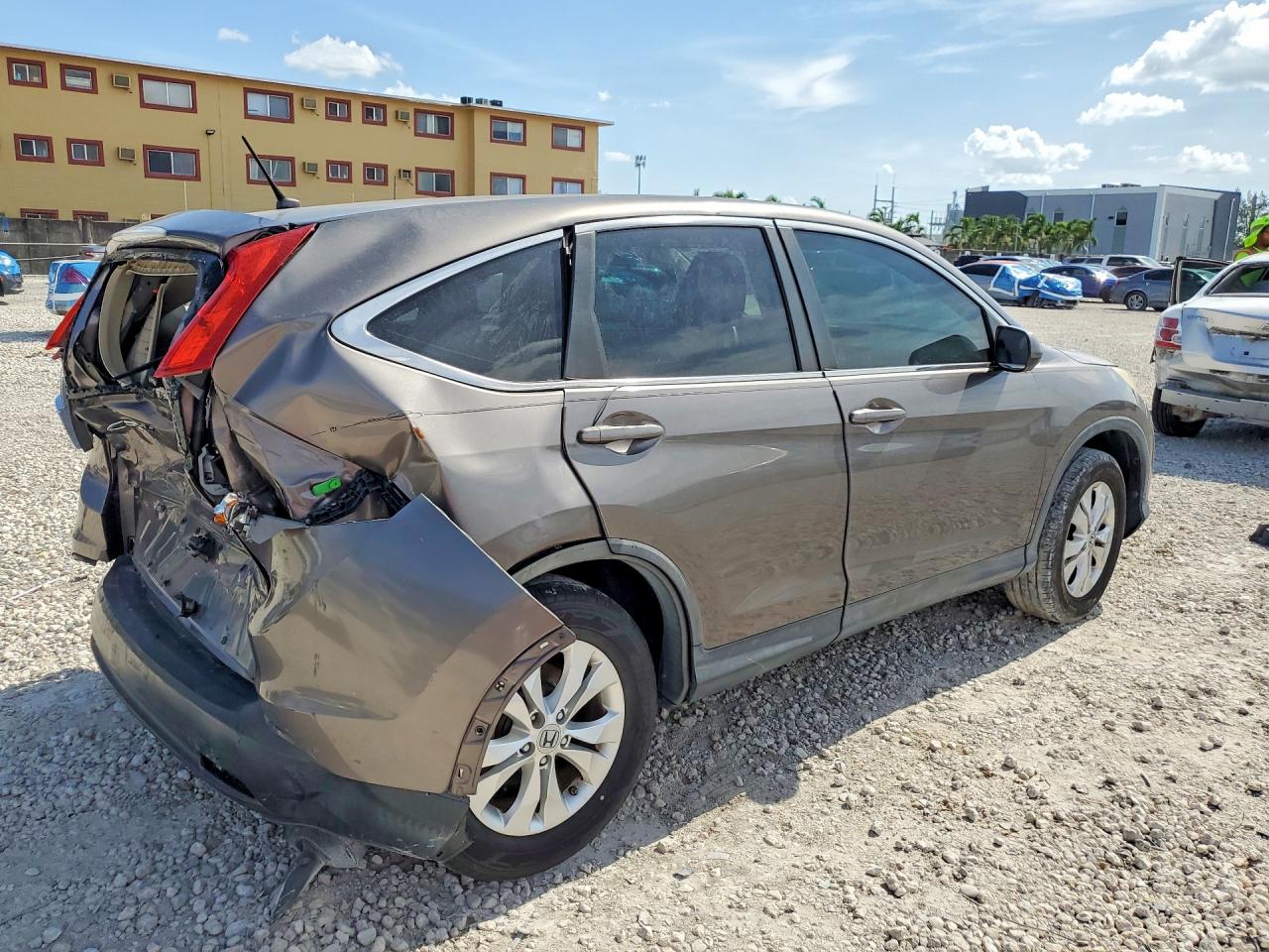 2012 Honda Cr-v Ex Gray vin: 3CZRM3H5XCG700891