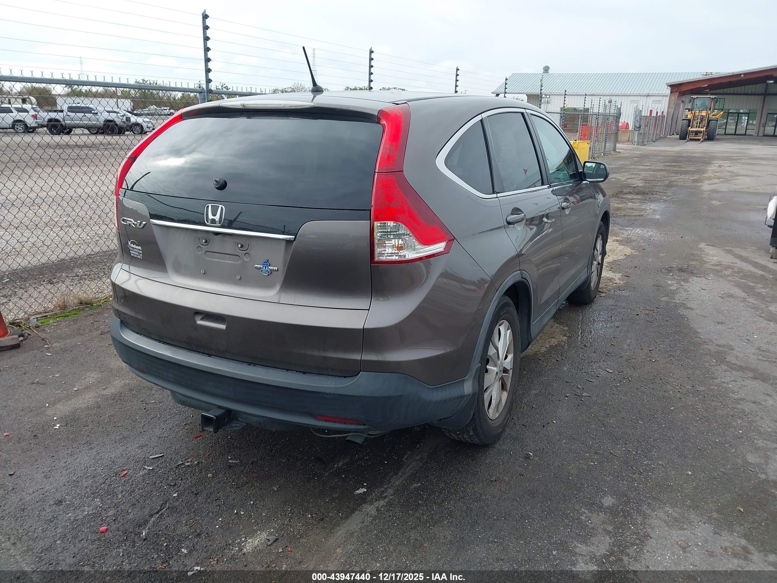 2012 Honda Cr-v Ex Brown vin: 3CZRM3H5XCG700972