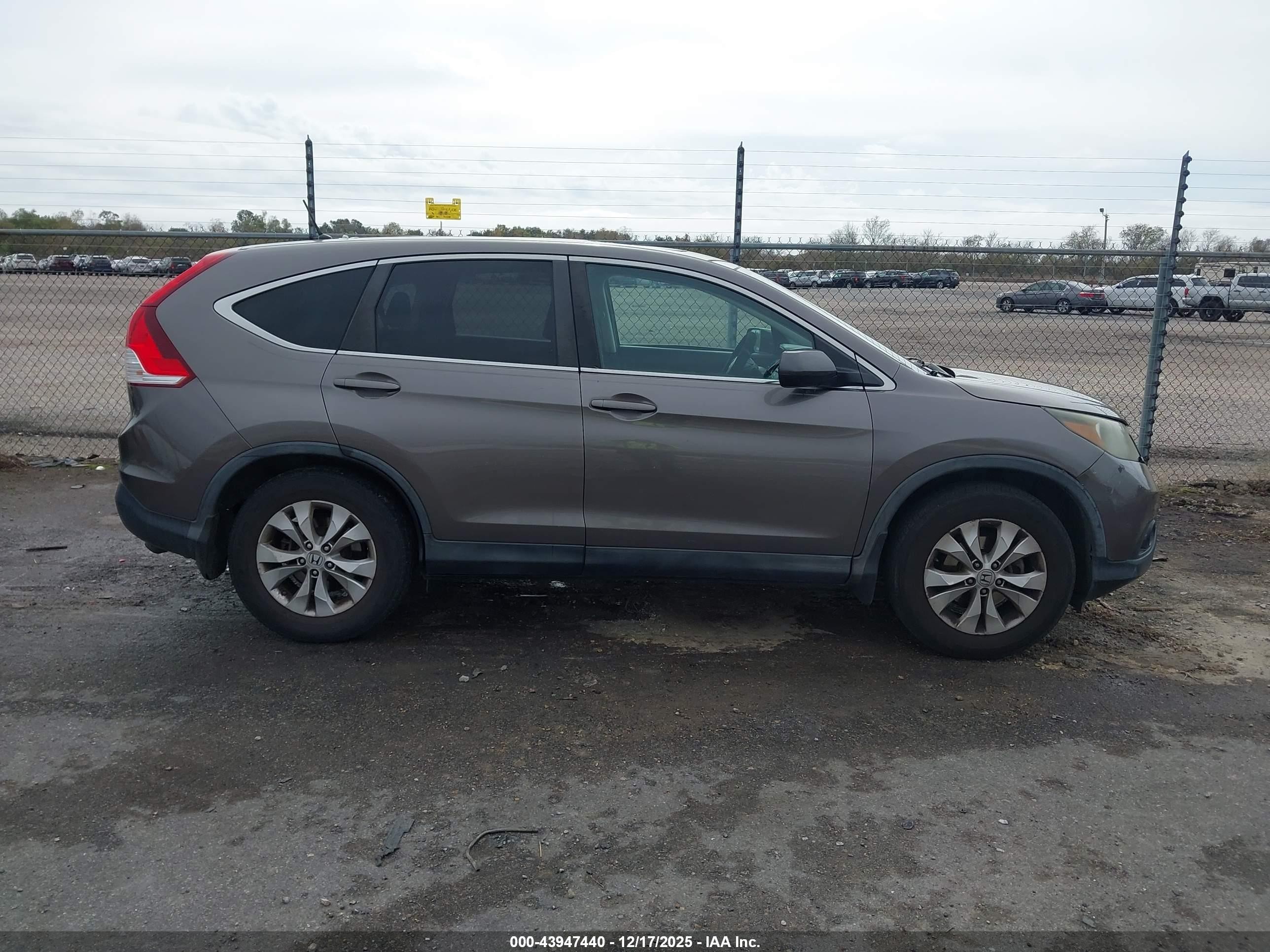 2012 Honda Cr-v Ex Brown vin: 3CZRM3H5XCG700972