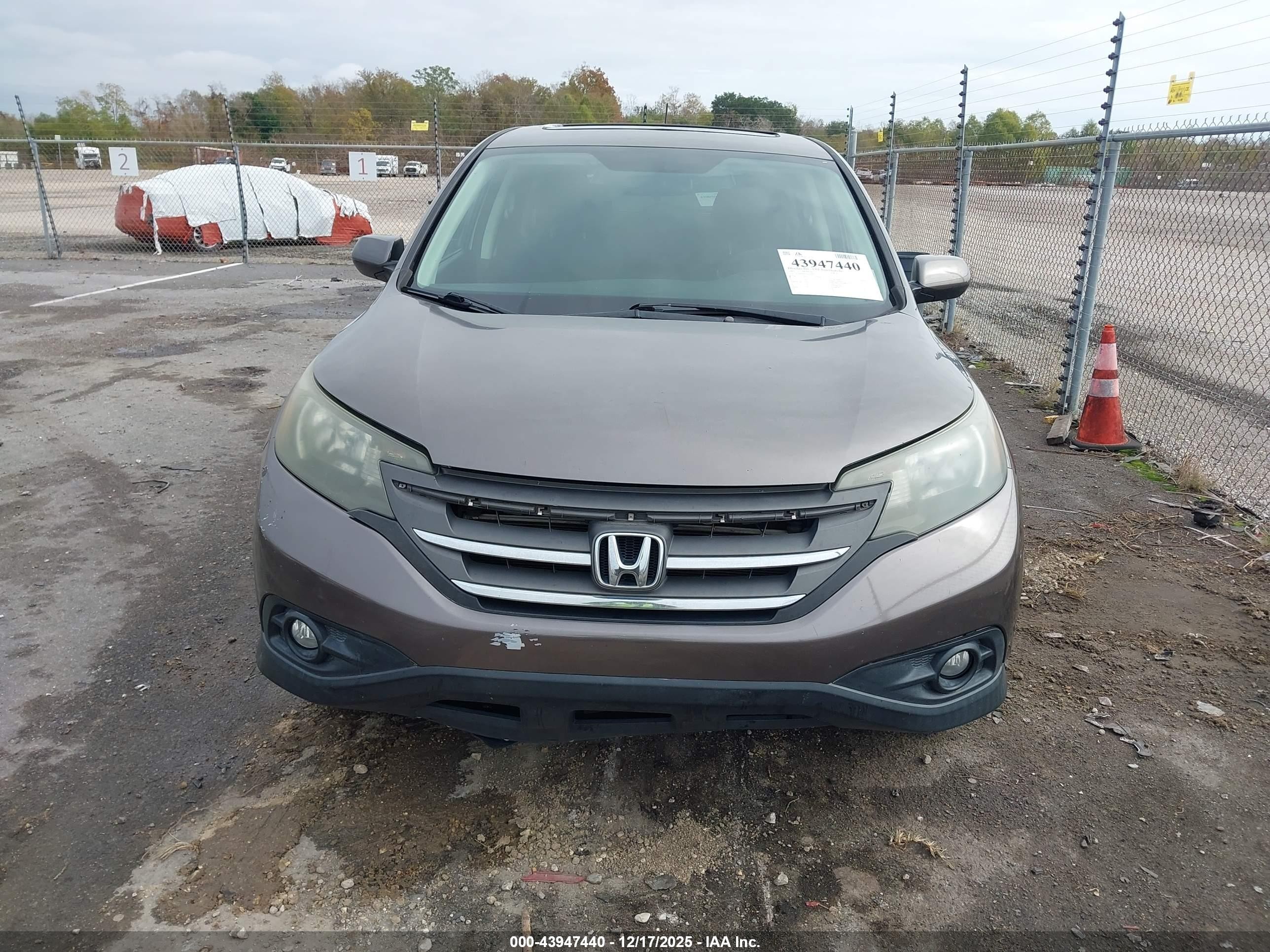 2012 Honda Cr-v Ex Brown vin: 3CZRM3H5XCG700972