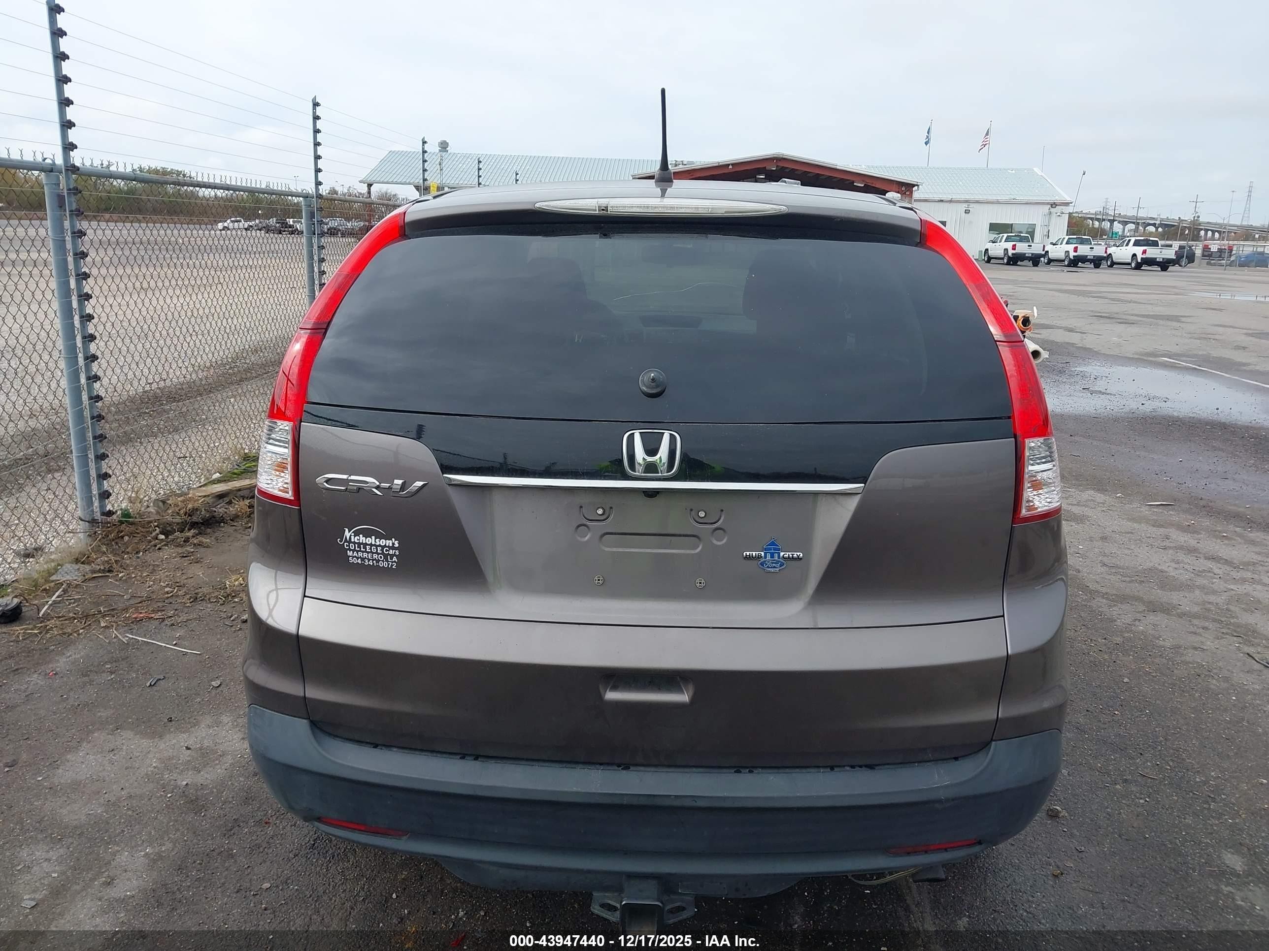 2012 Honda Cr-v Ex Brown vin: 3CZRM3H5XCG700972