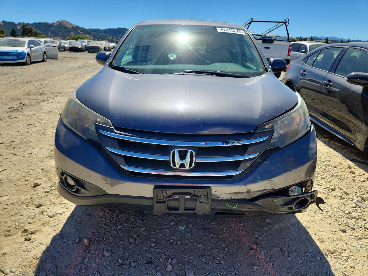 2012 Honda Cr-v Ex Gray vin: 3CZRM3H5XCG703600