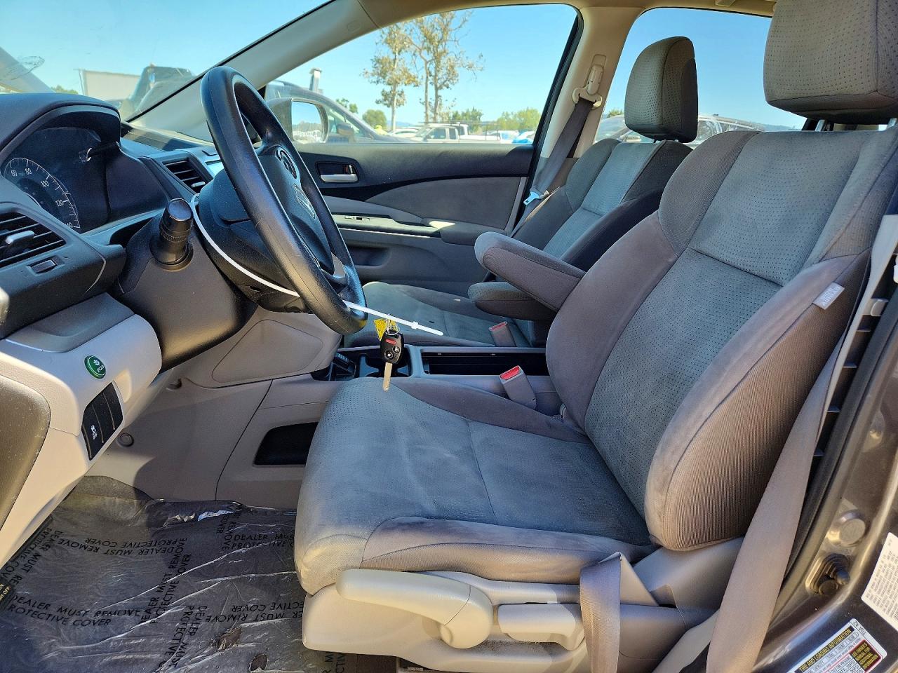 2012 Honda Cr-v Ex Gray vin: 3CZRM3H5XCG703600