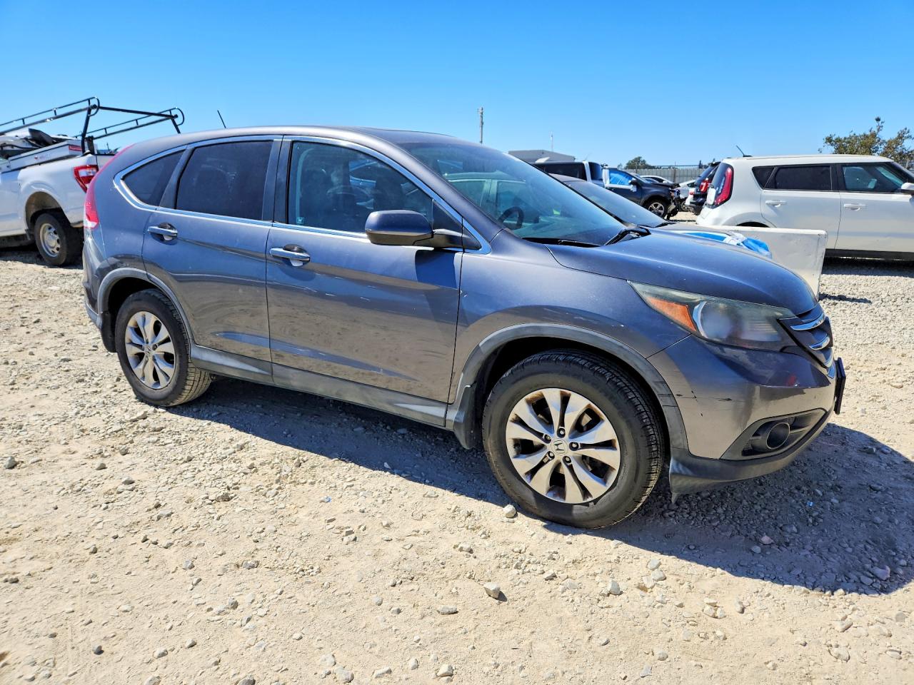 2012 Honda Cr-v Ex Gray vin: 3CZRM3H5XCG703600