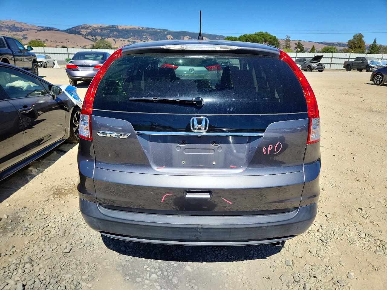 2012 Honda Cr-v Ex Gray vin: 3CZRM3H5XCG703600