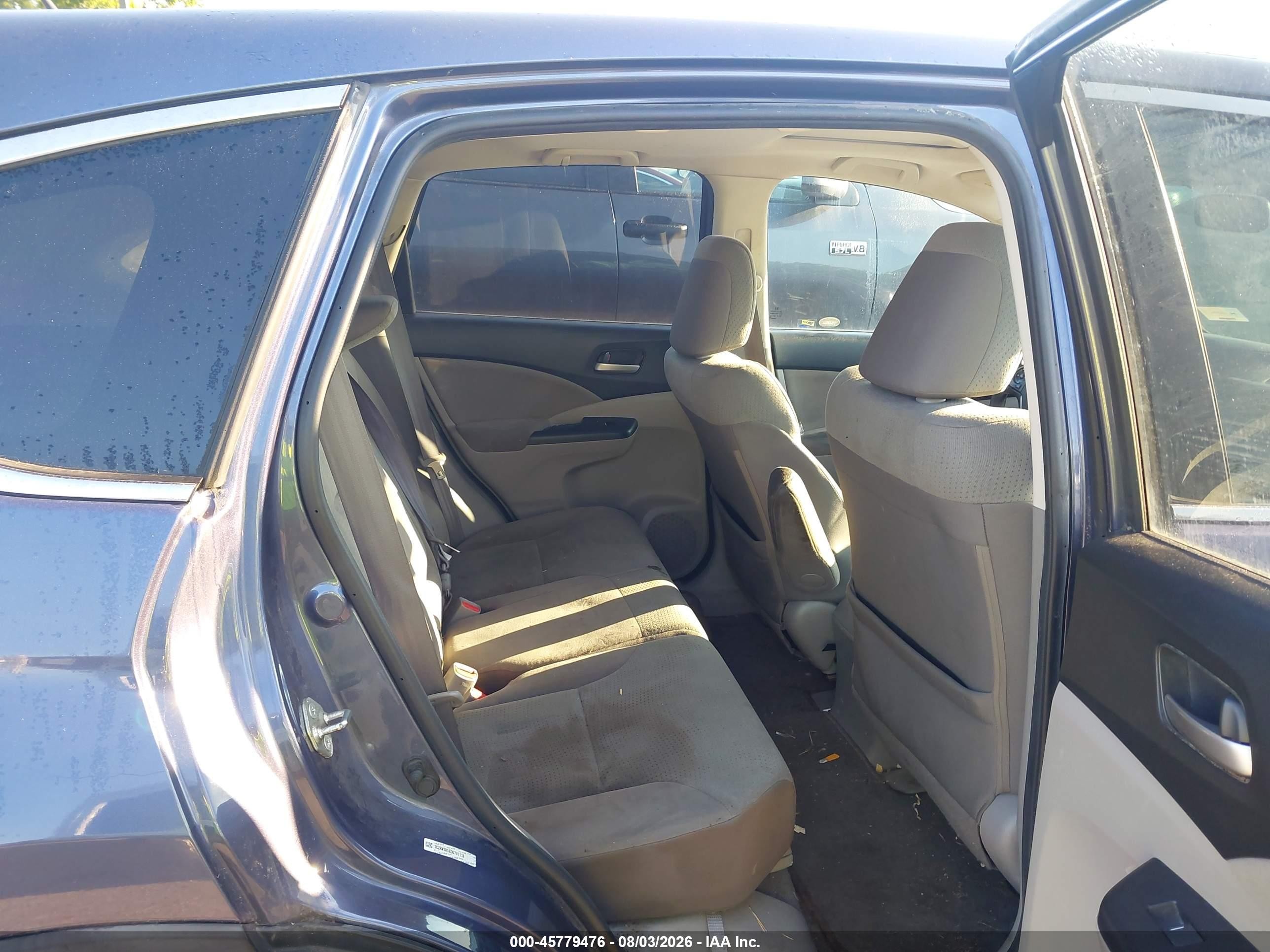 2013 Honda Cr-v Ex Dark Blue vin: 3CZRM3H5XDG701136