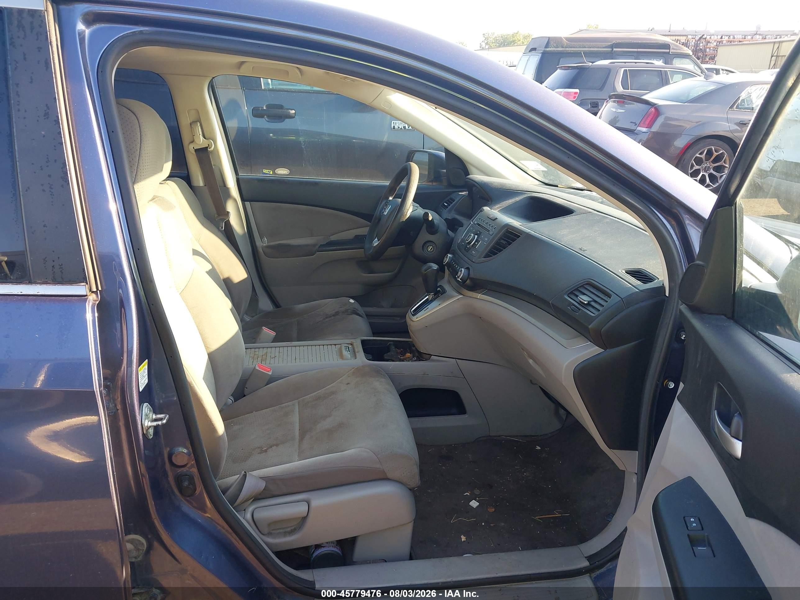 2013 Honda Cr-v Ex Dark Blue vin: 3CZRM3H5XDG701136