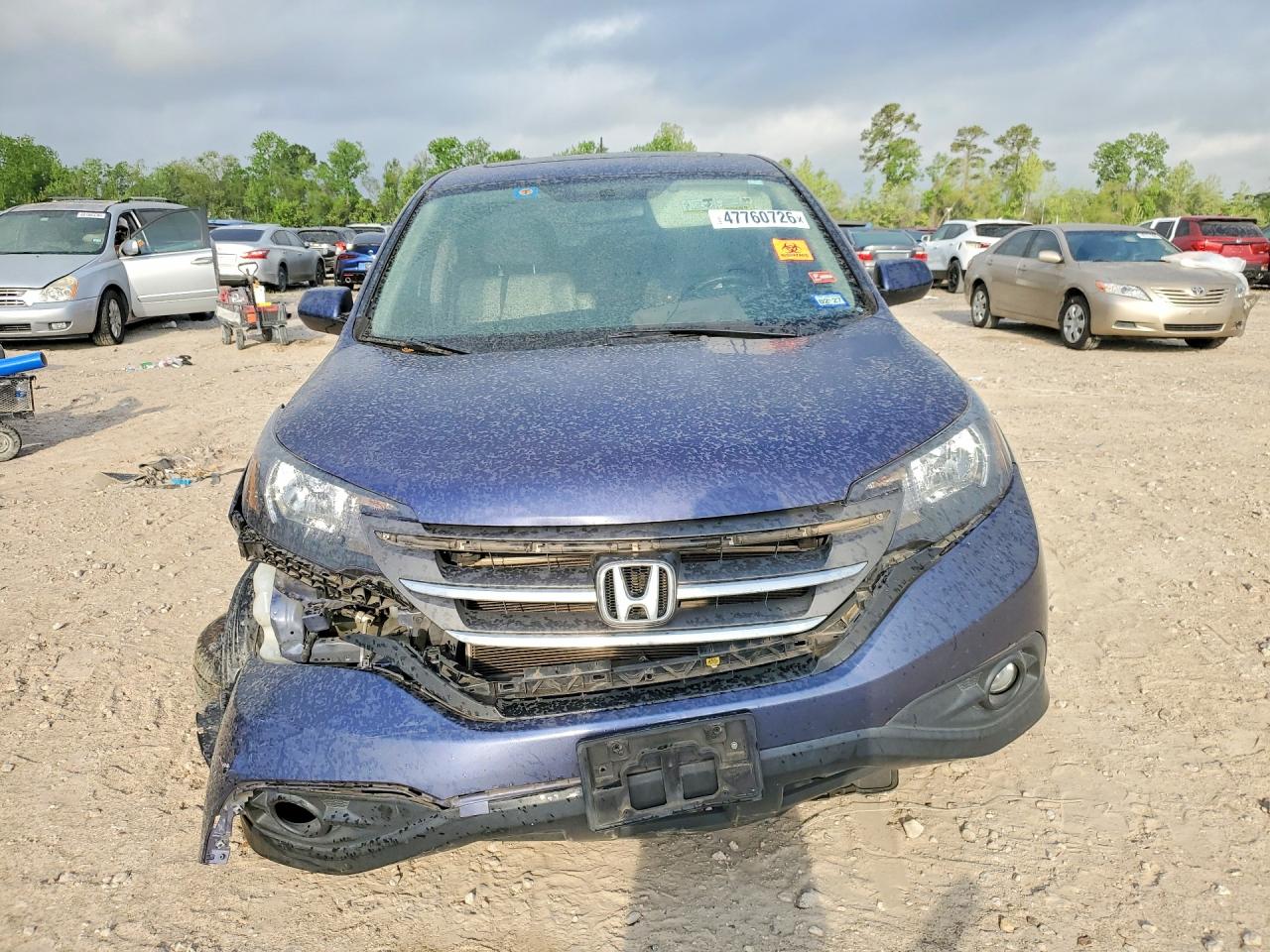 2013 Honda Cr-v Ex Blue vin: 3CZRM3H5XDG702514