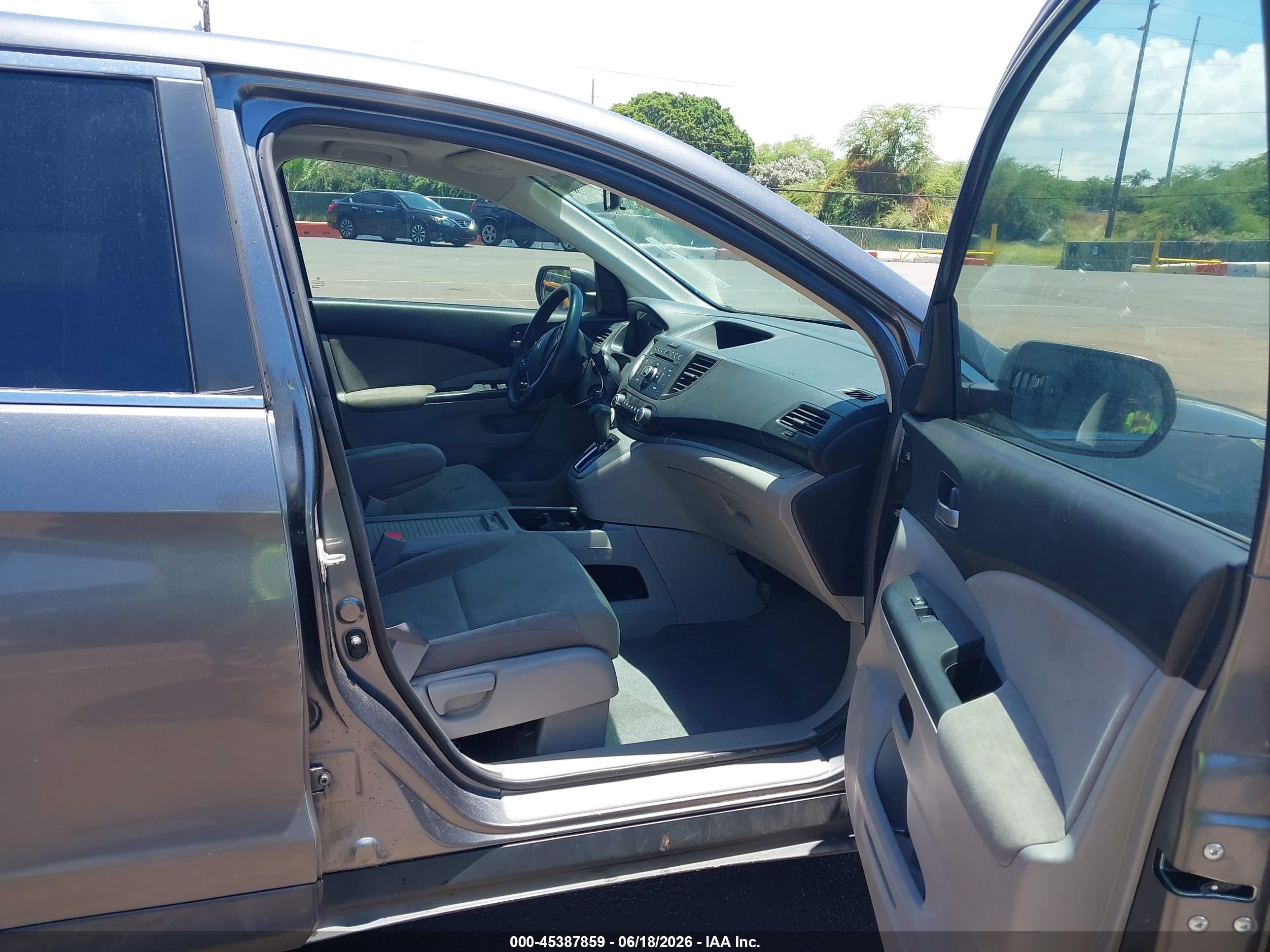 2013 Honda Cr-v Ex Gray vin: 3CZRM3H5XDG702965