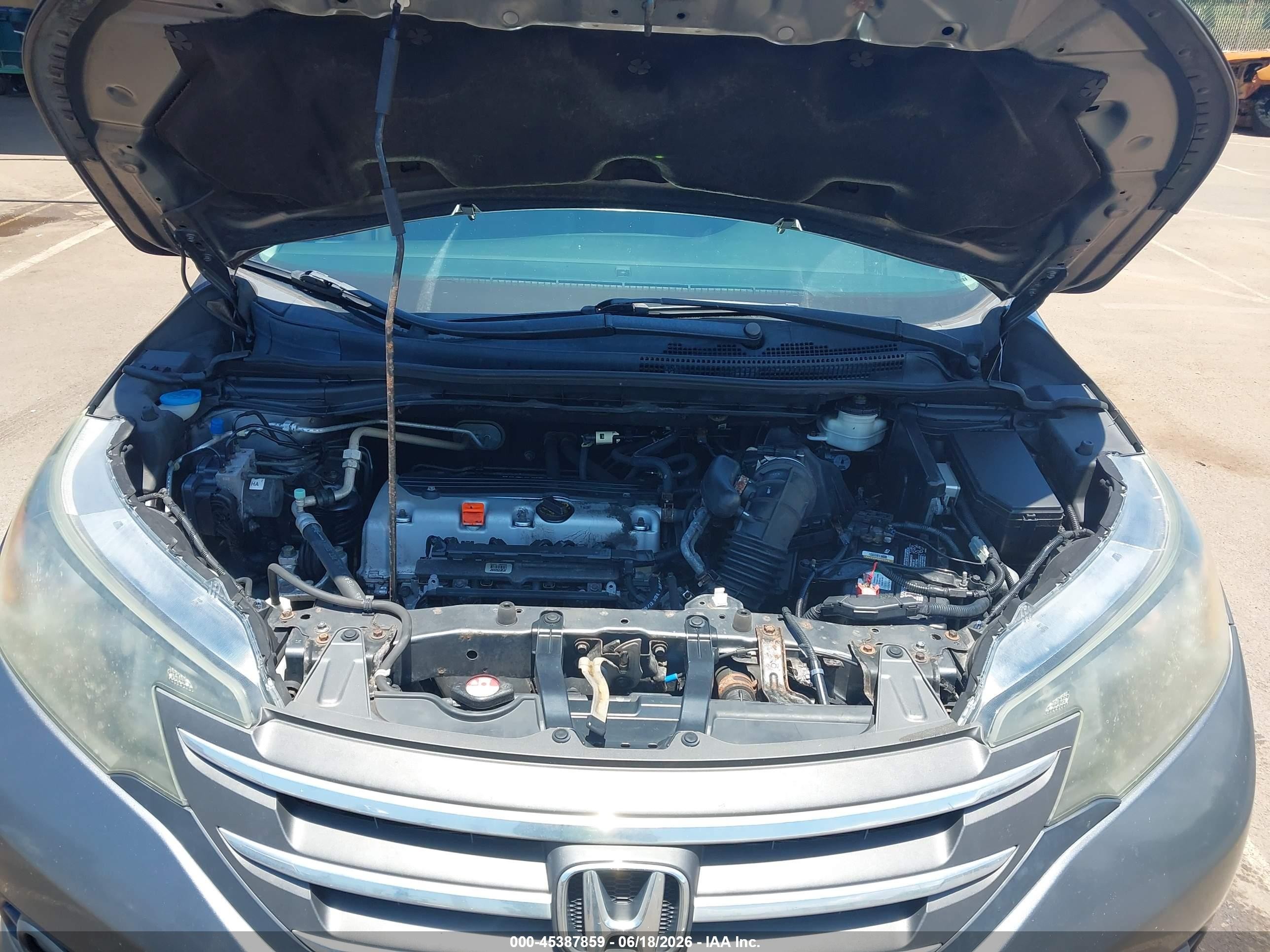 2013 Honda Cr-v Ex Gray vin: 3CZRM3H5XDG702965