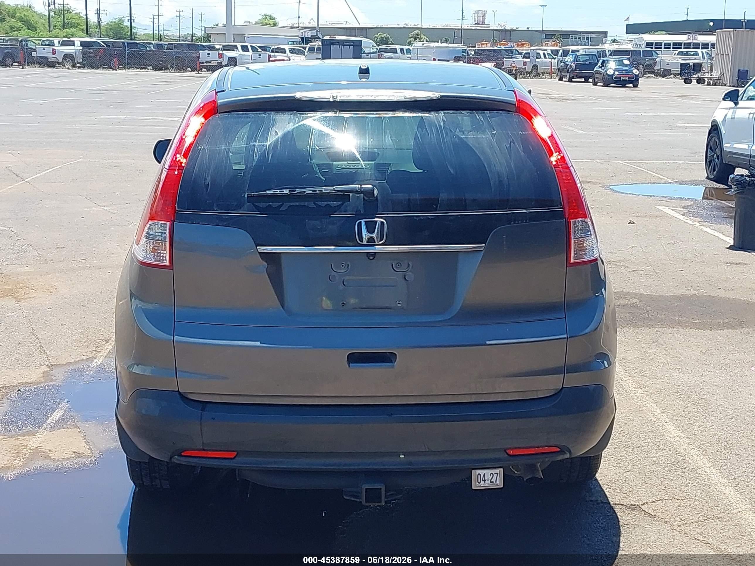 2013 Honda Cr-v Ex Gray vin: 3CZRM3H5XDG702965